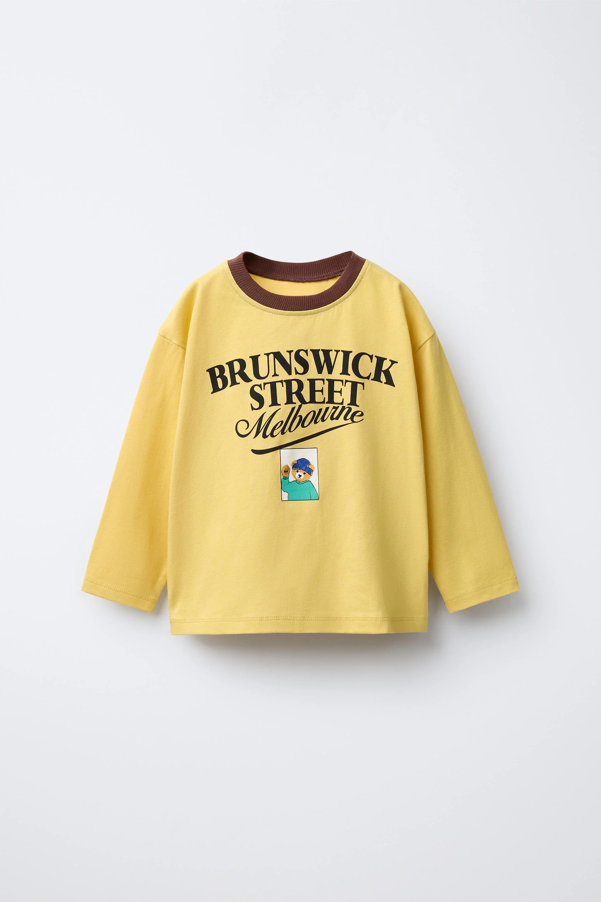 تی شرت آستین بلند با طرح خرس