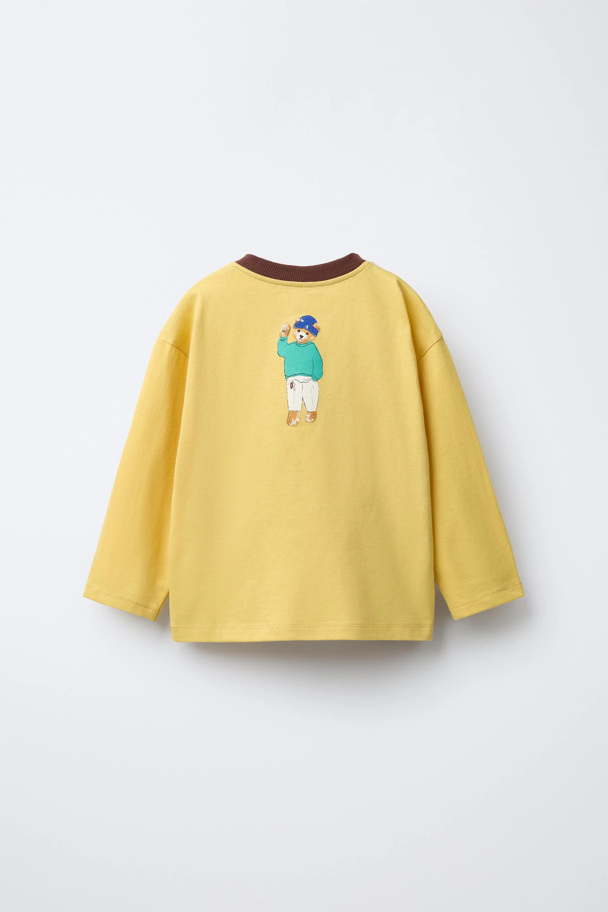 تی شرت آستین بلند با طرح خرس