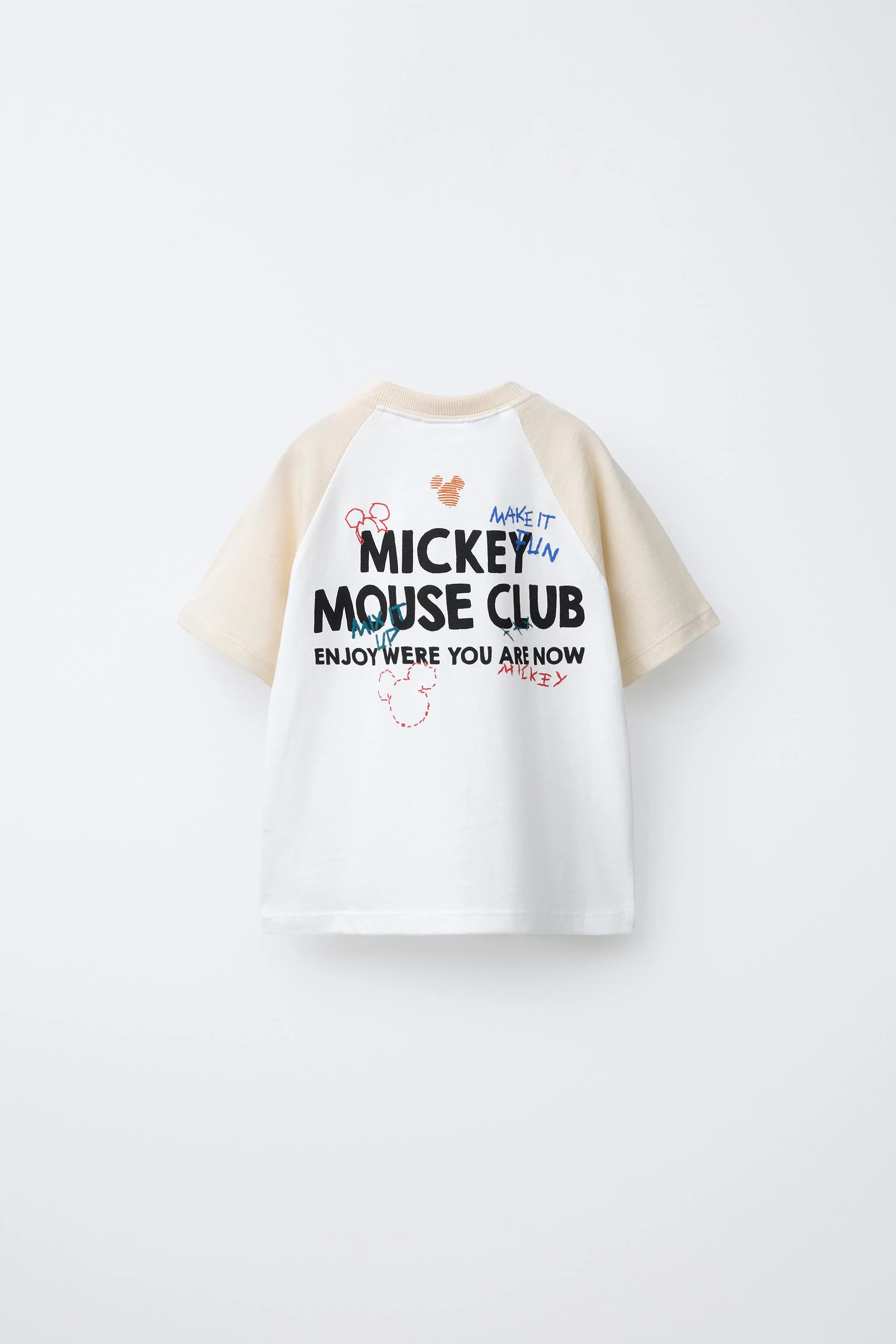 تی شرت آستین رگلان میکی موس © دیزنی