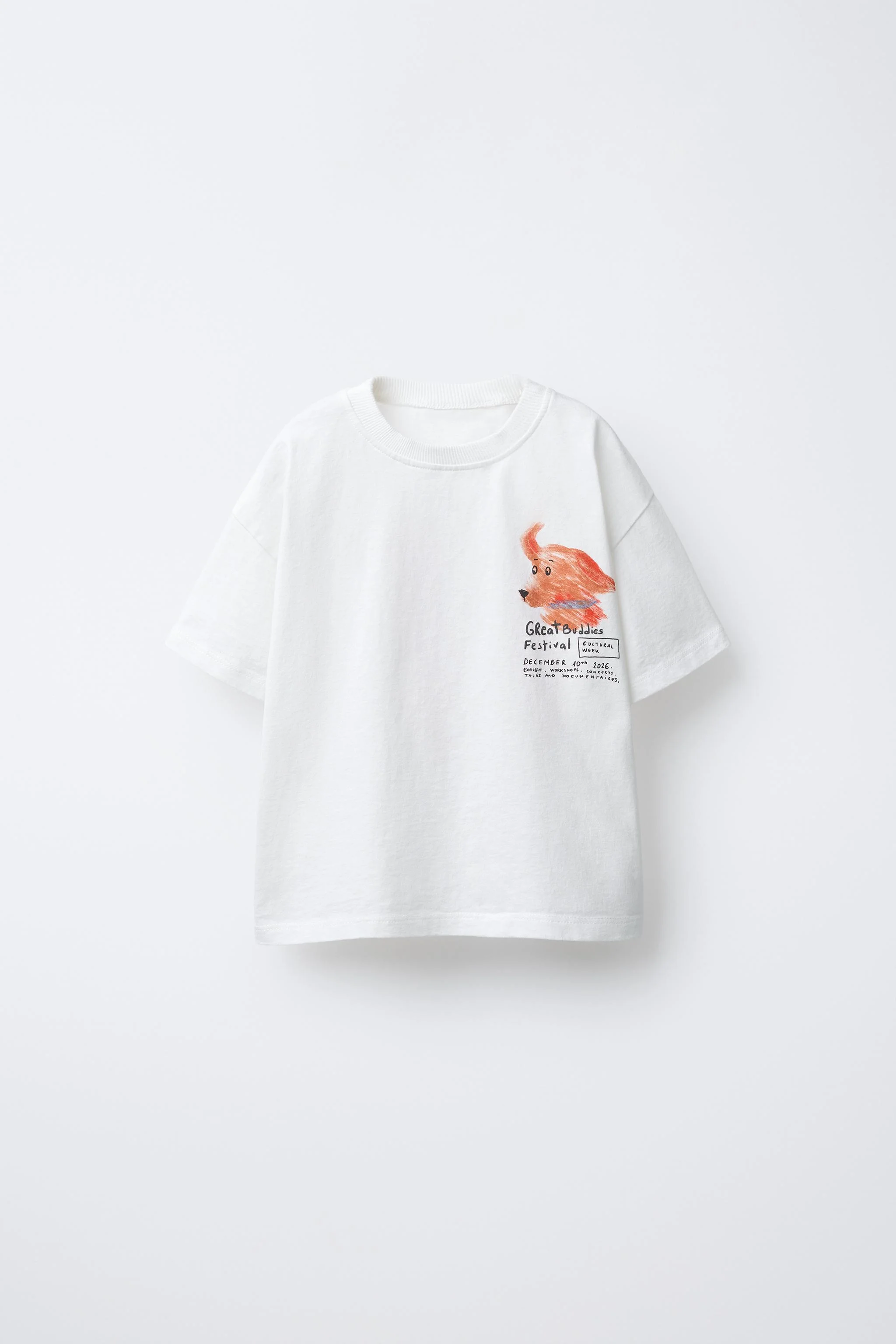 تی شرت با طرح سگ