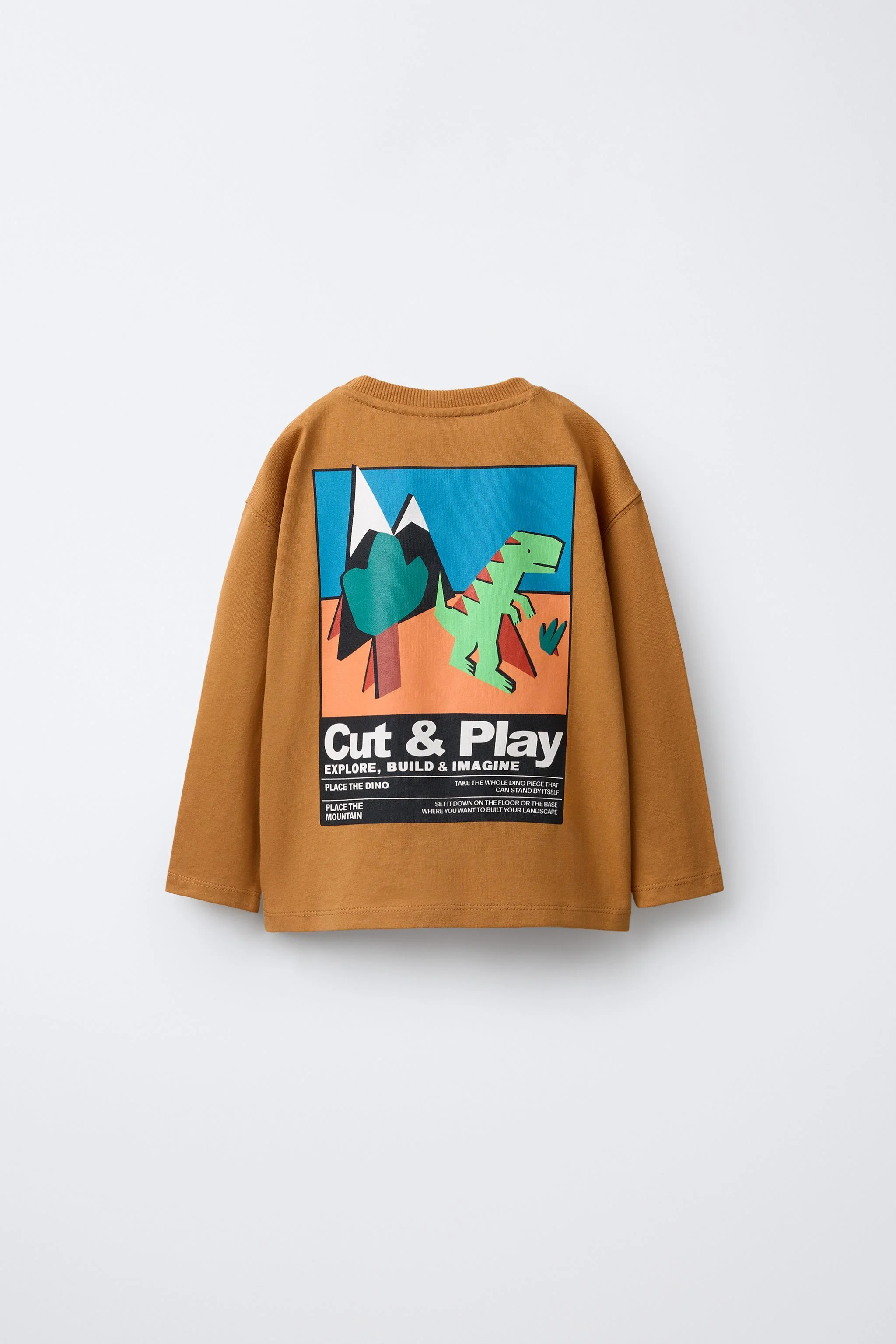 تی شرت با طرح دایناسور