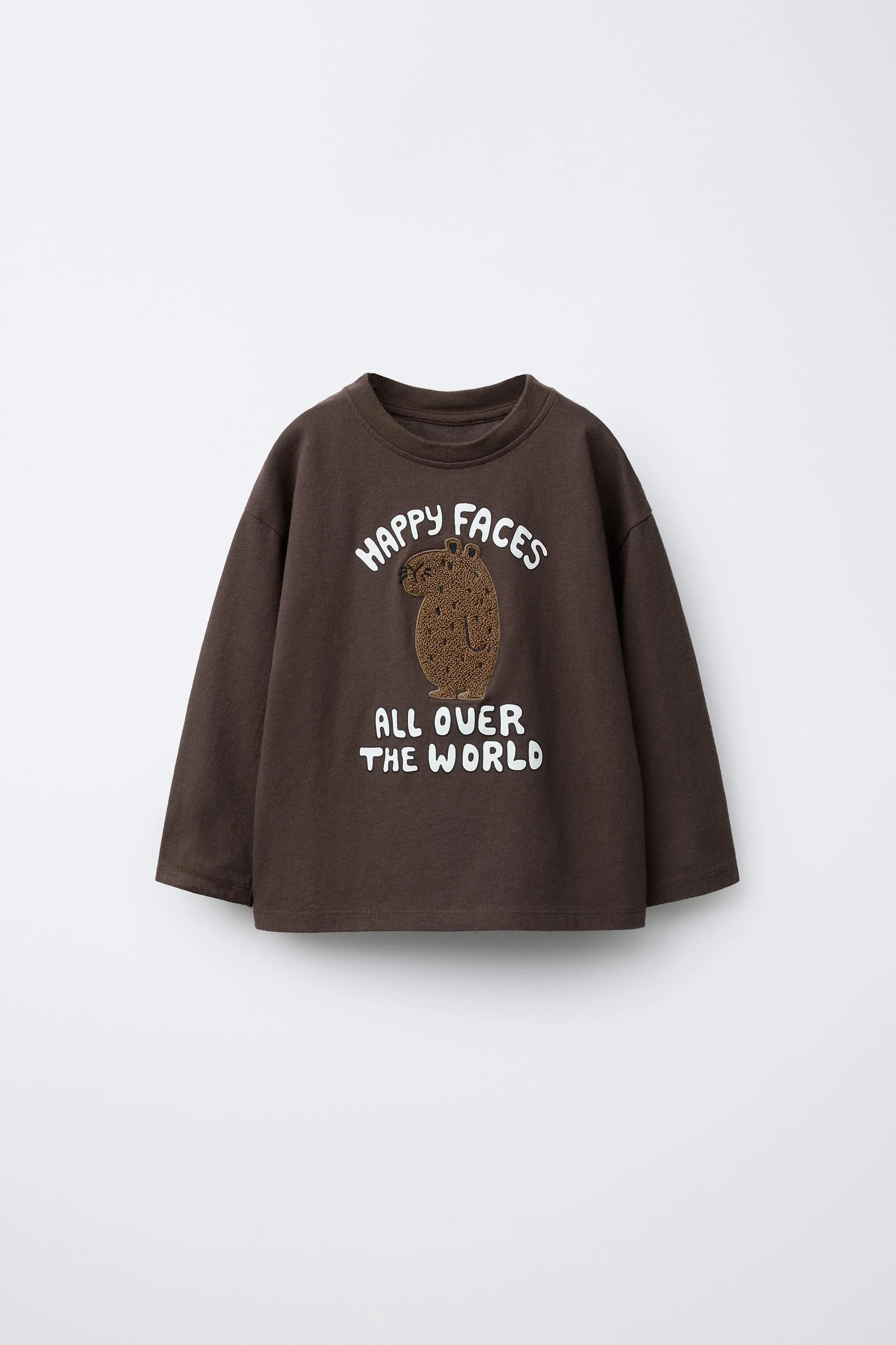 تی شرت پچ طرح کاپیبارا