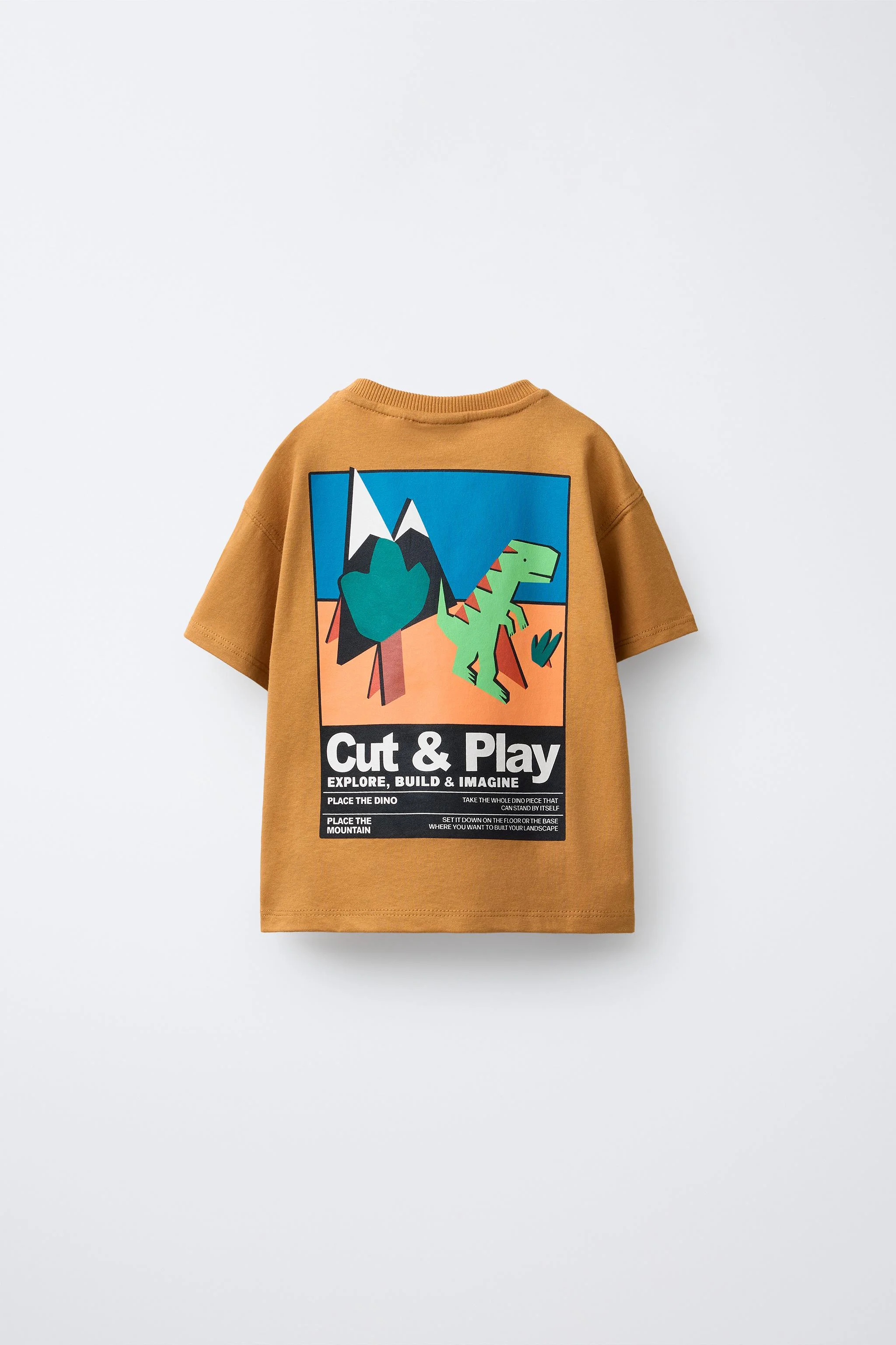تی شرت با طرح دایناسور