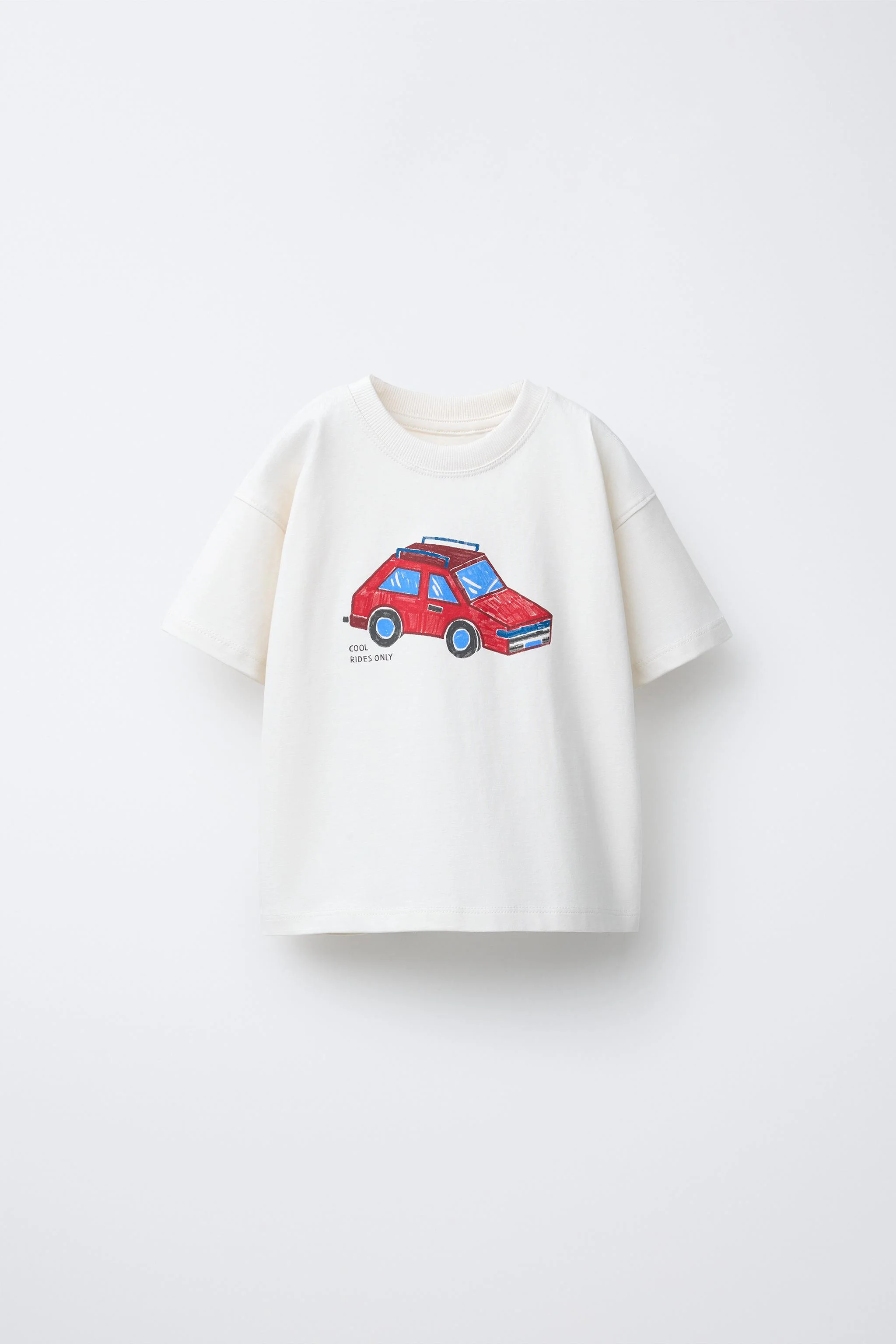 تی شرت با طرح ماشین