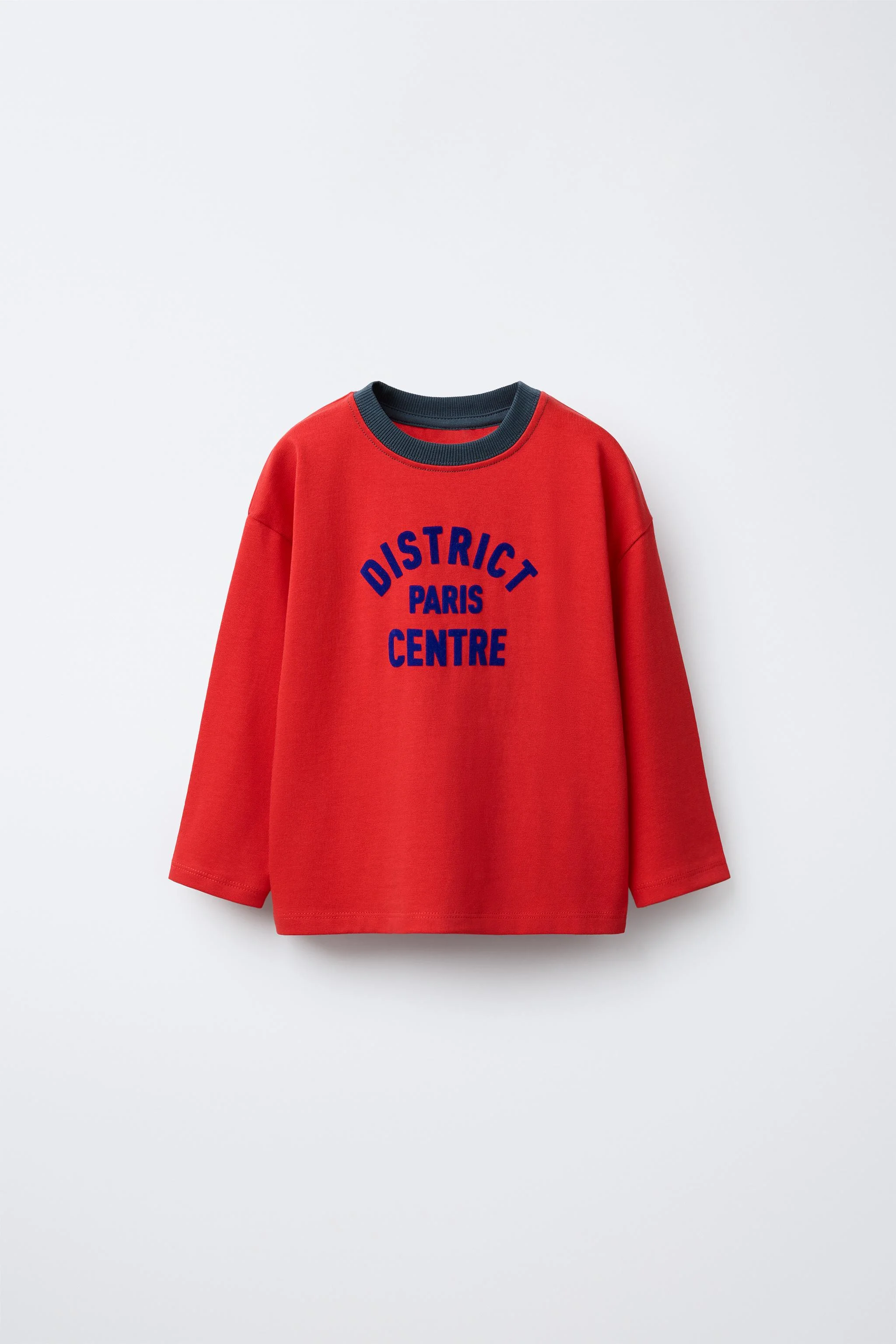 تی شرت آستین بلند با طرح چاپی