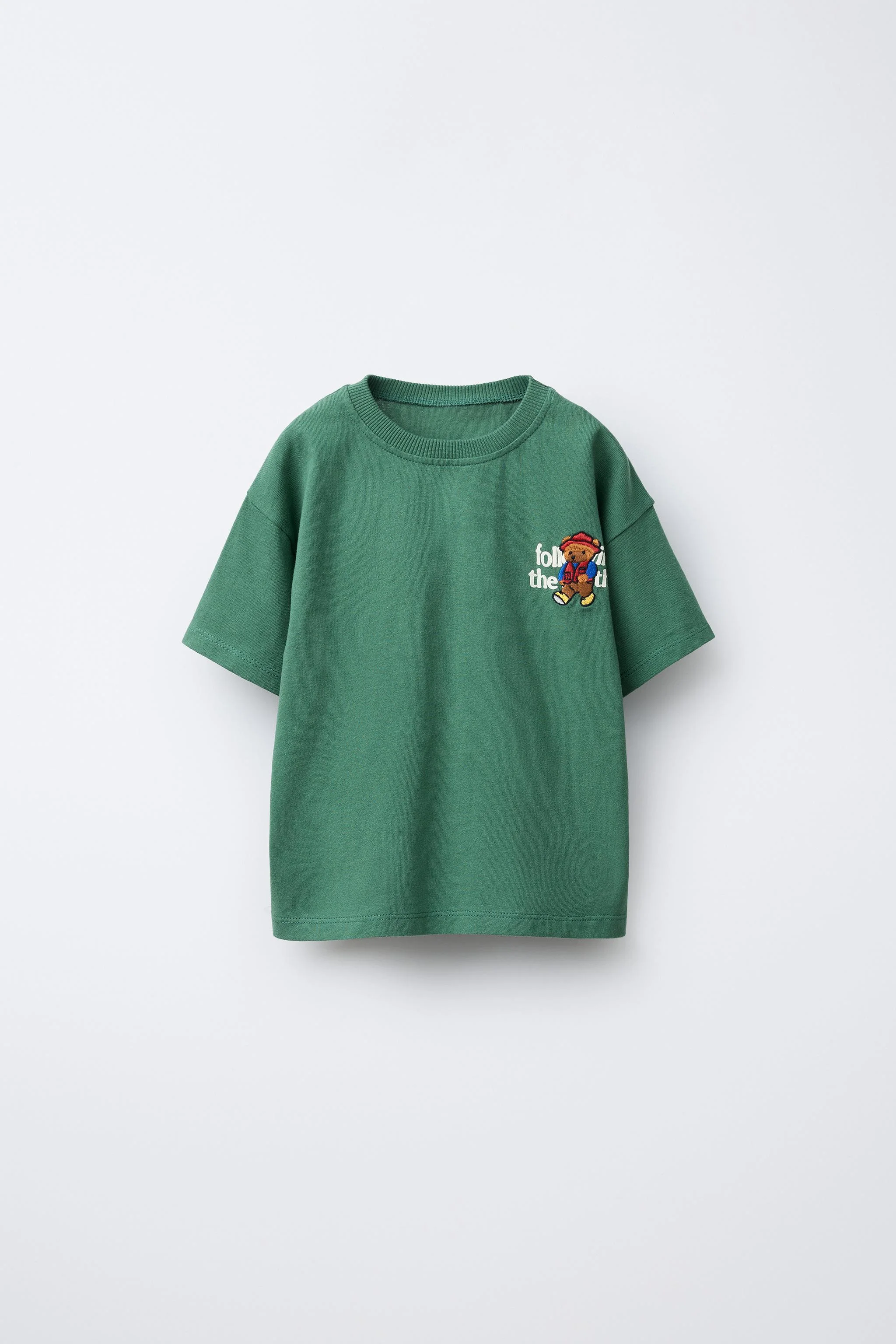 تی شرت خرسی گلدوزی شده