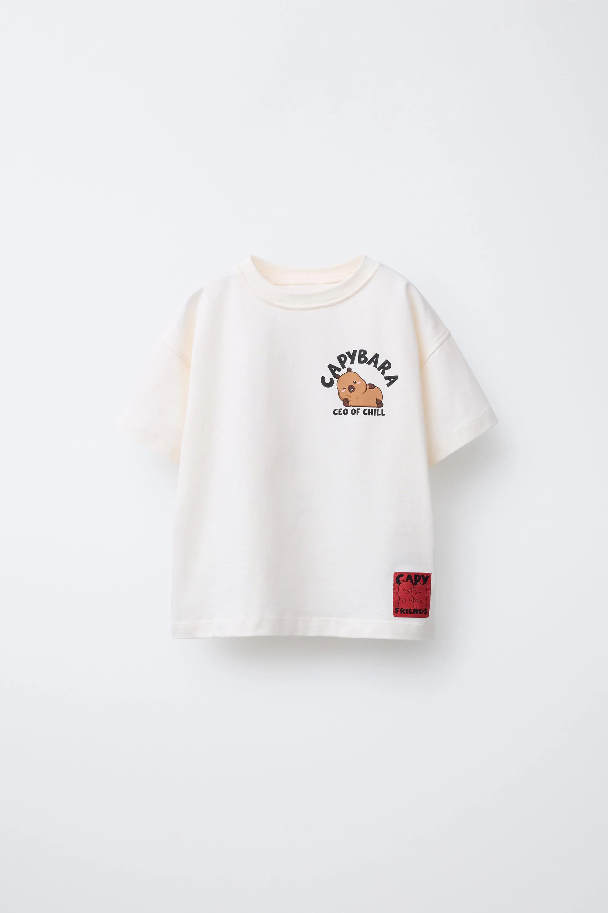 تی‌شرت طرح‌دار CAPYBARA CAPYFUN ©