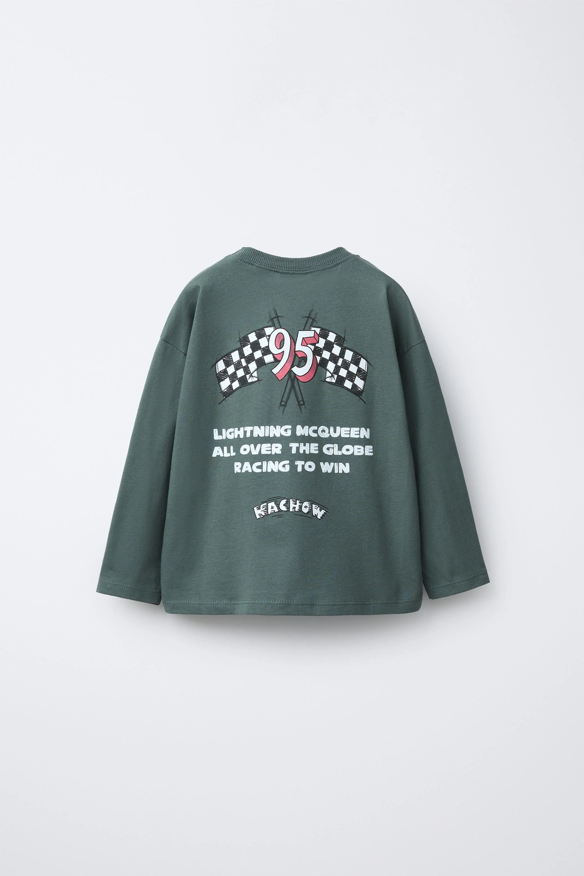 تی شرت طرح لایتنینگ مک کوئین © دیزنی