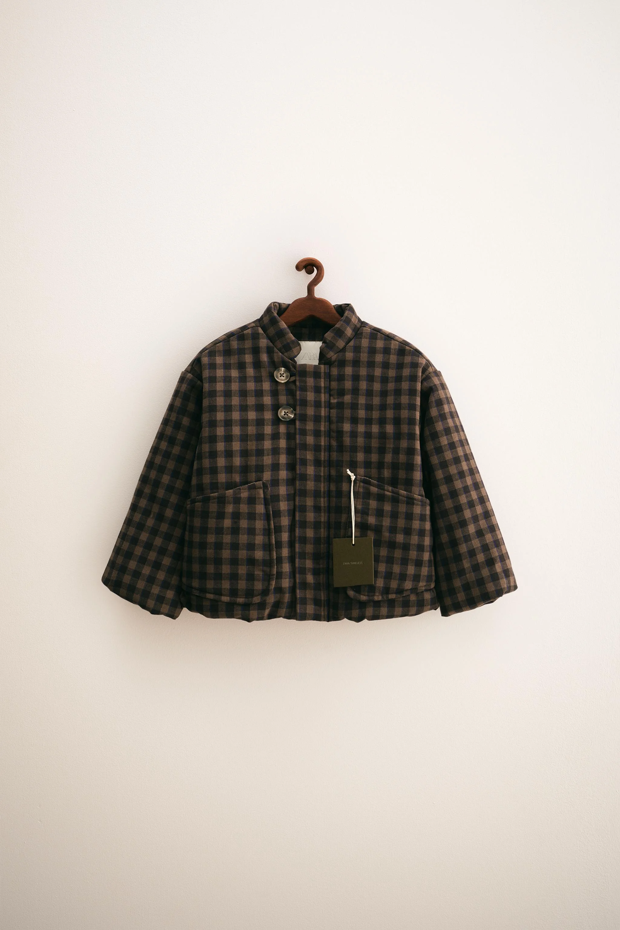 کت چهارخانه ZARA TIMELESS کت چهارخانه ZARA TIMELESS