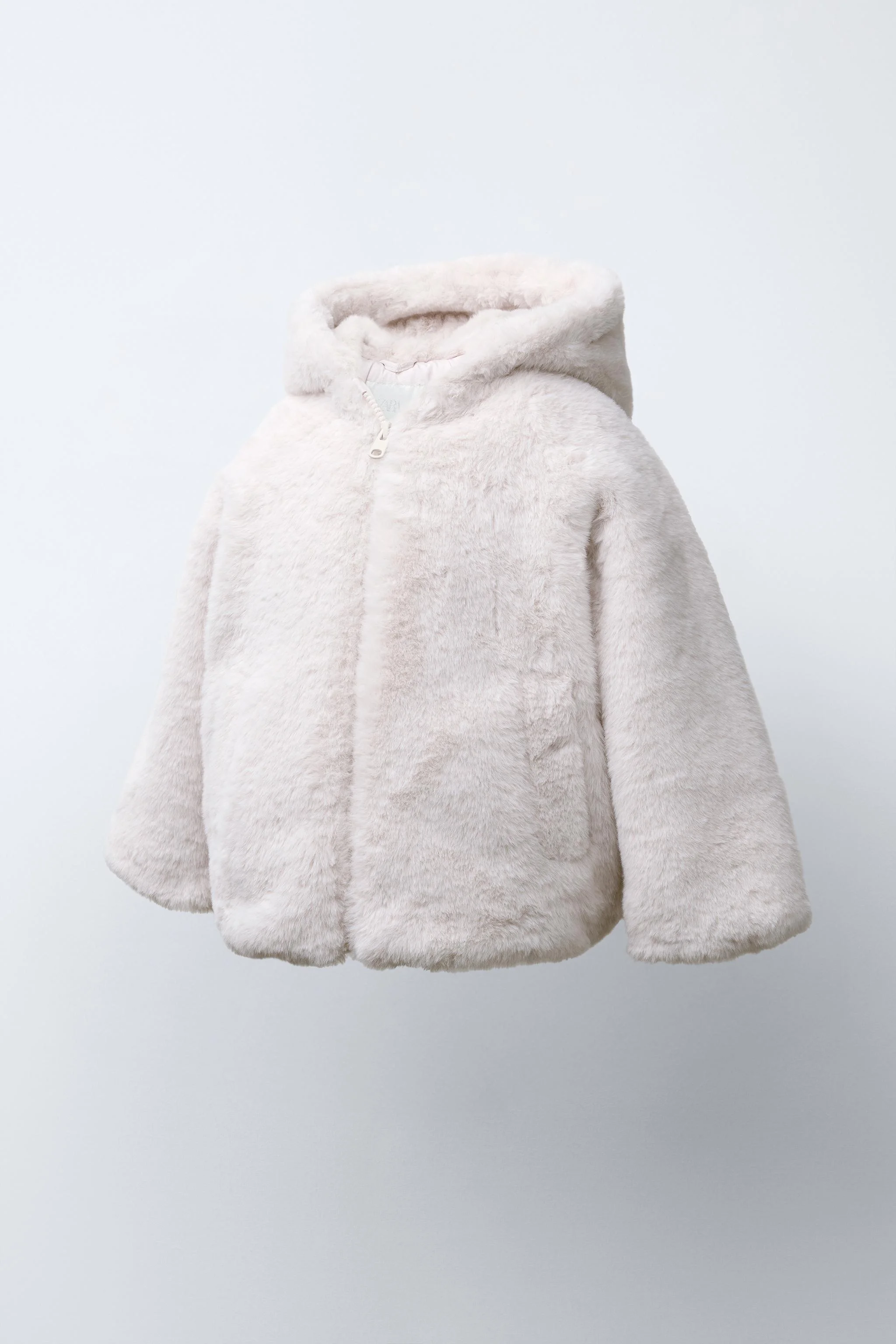 ژاکت کلاه دار خز مصنوعی