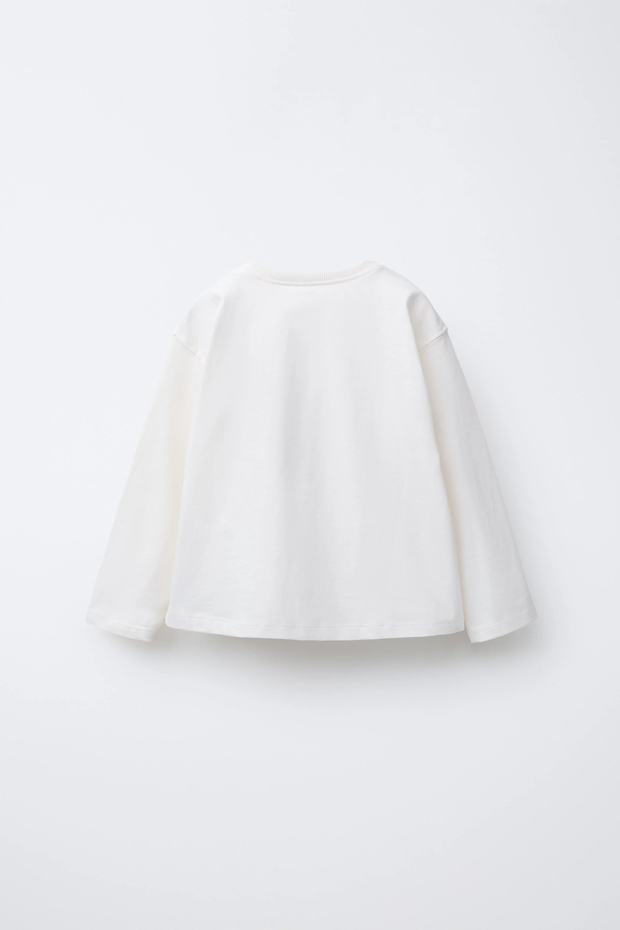 تی شرت آستین بلند با طرح چاپی