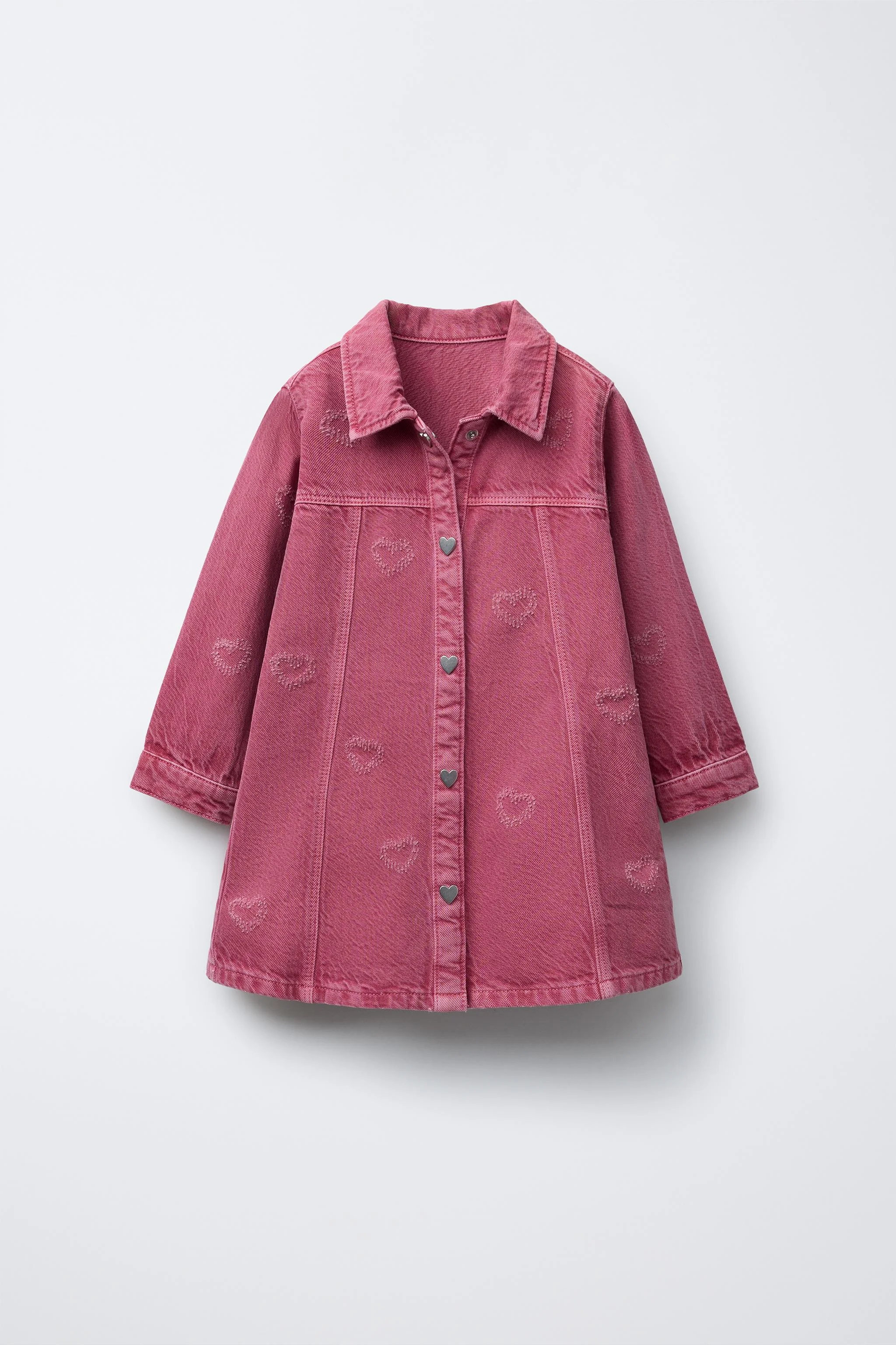 پیراهن توییل طرح قلب