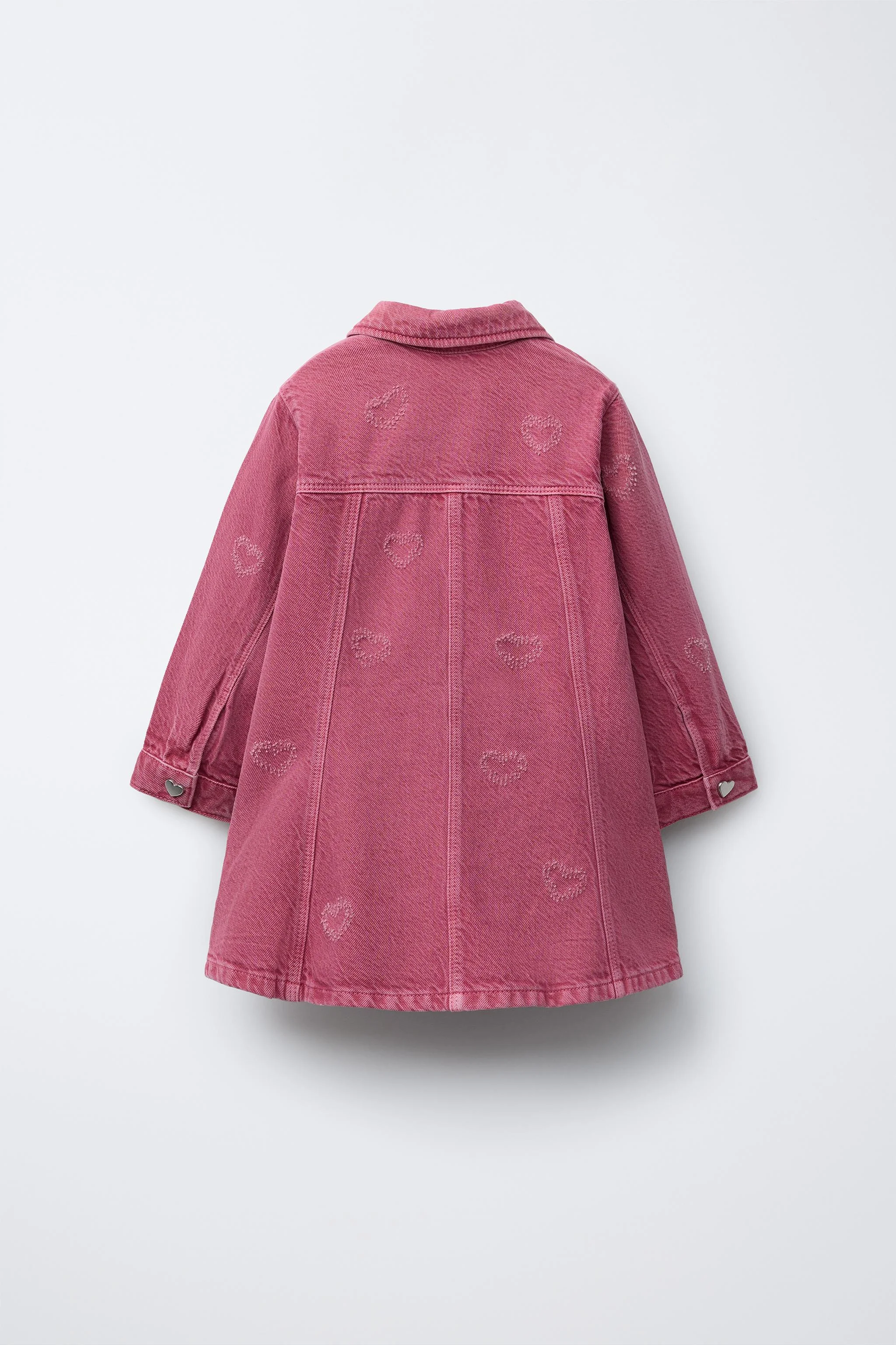 پیراهن توییل طرح قلب