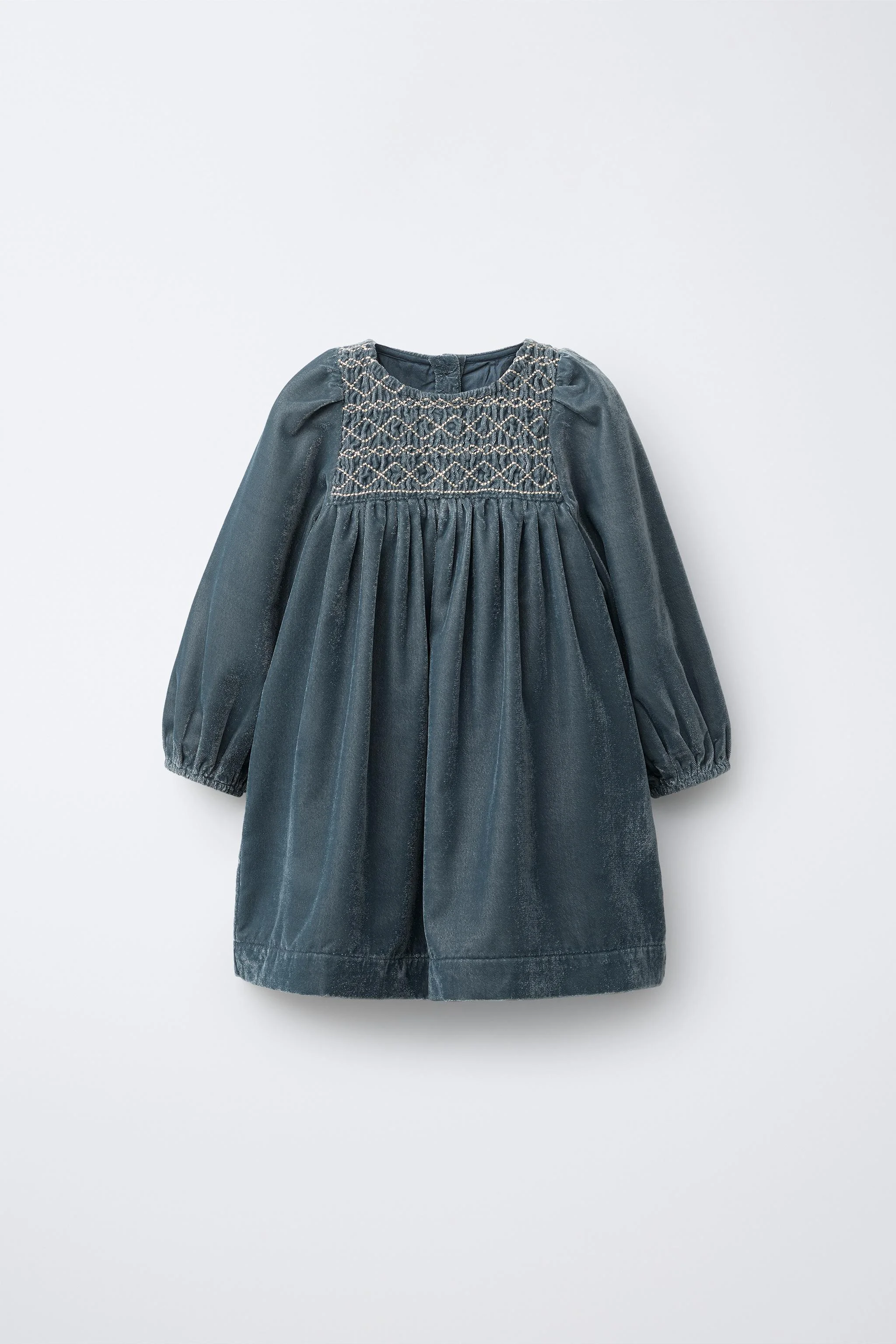 پیراهن مخمل گلدوزی شده