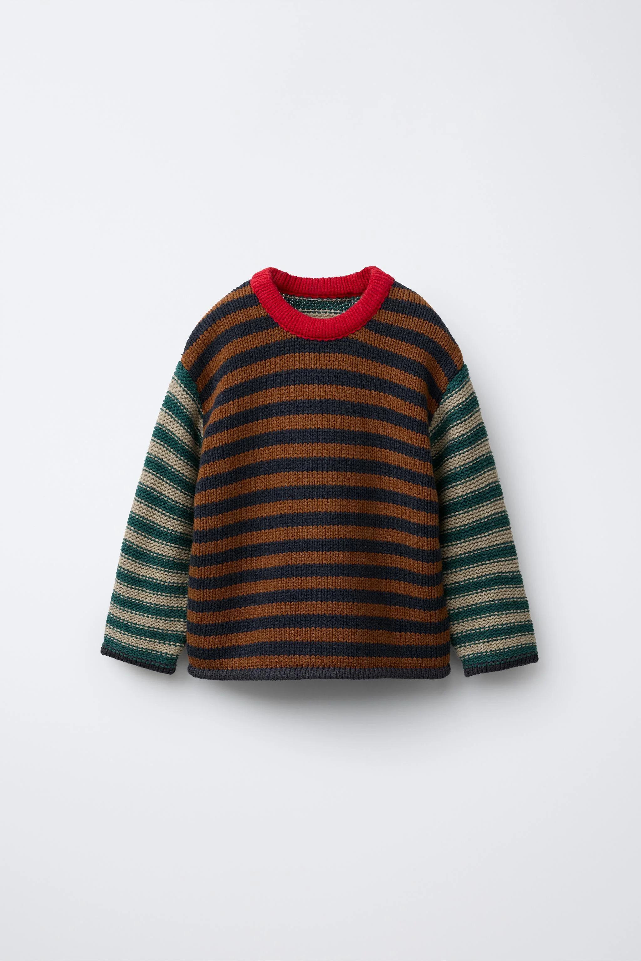 پلیور بافت راه راه