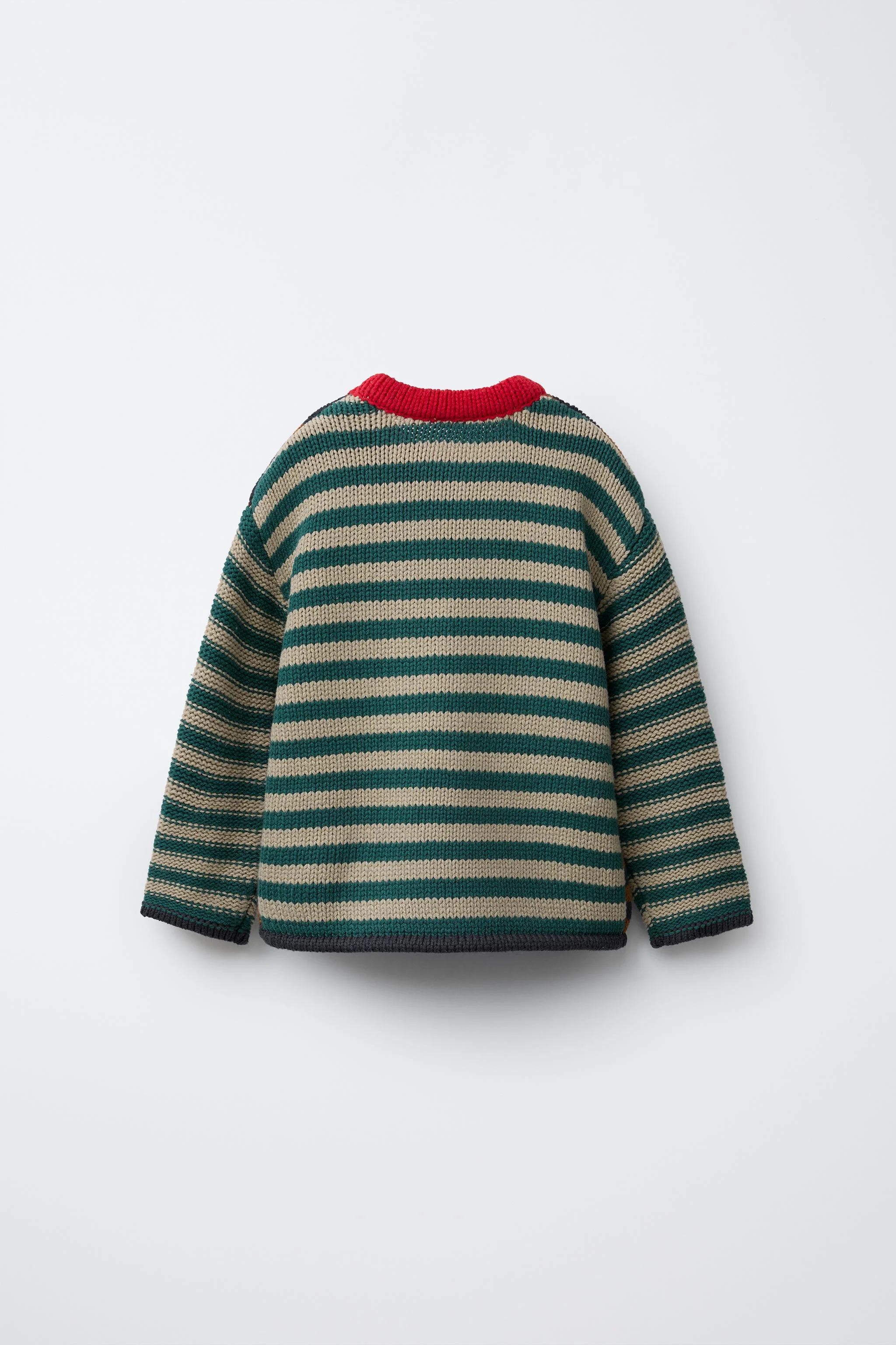 پلیور بافت راه راه