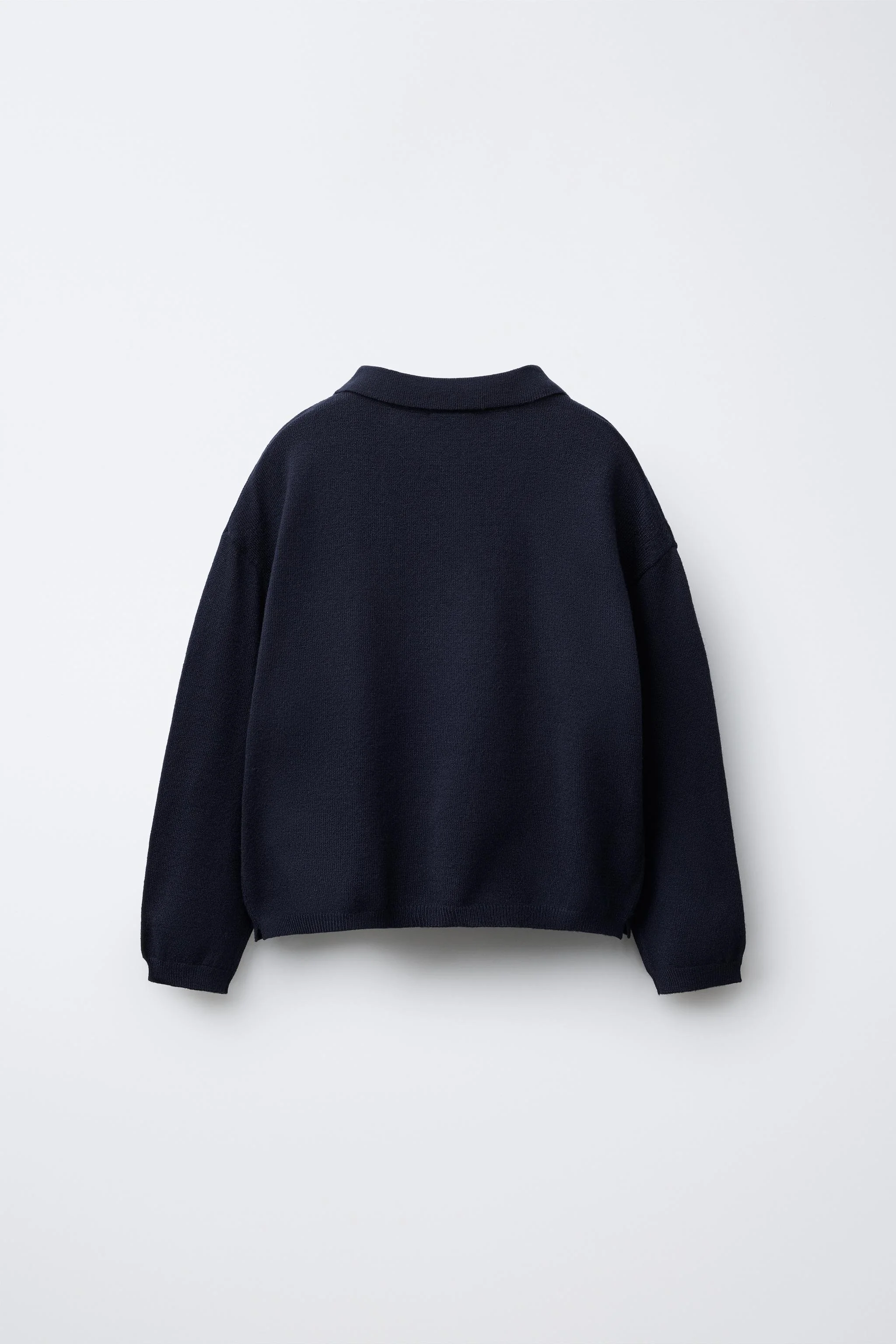 پلیور بافتنی یقه پولو