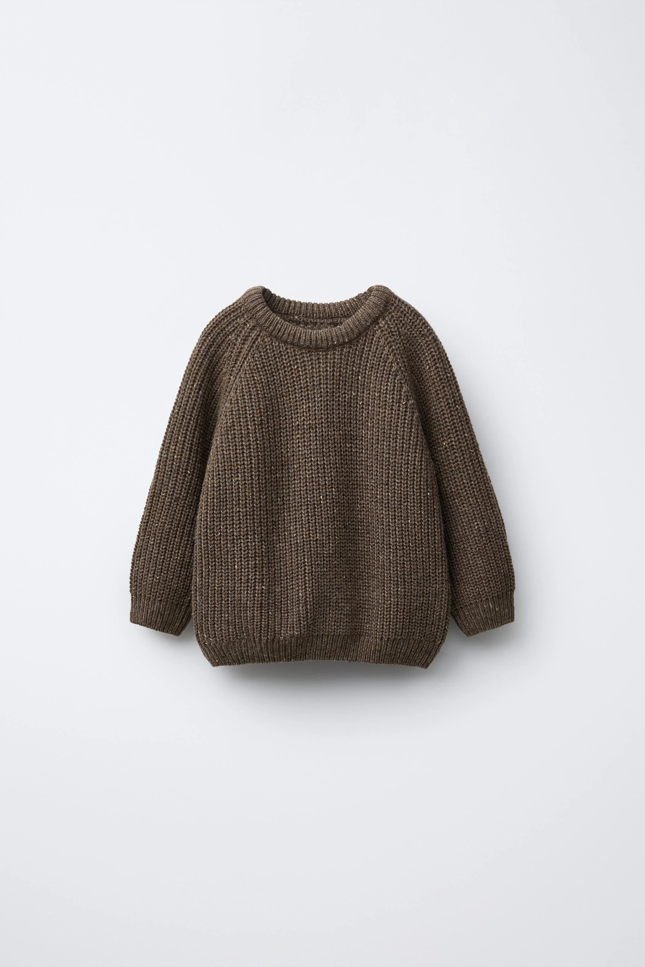 پلیور بافت درشت با تکه دوزی آرنج پلیور بافت درشت با تکه دوزی آرنج