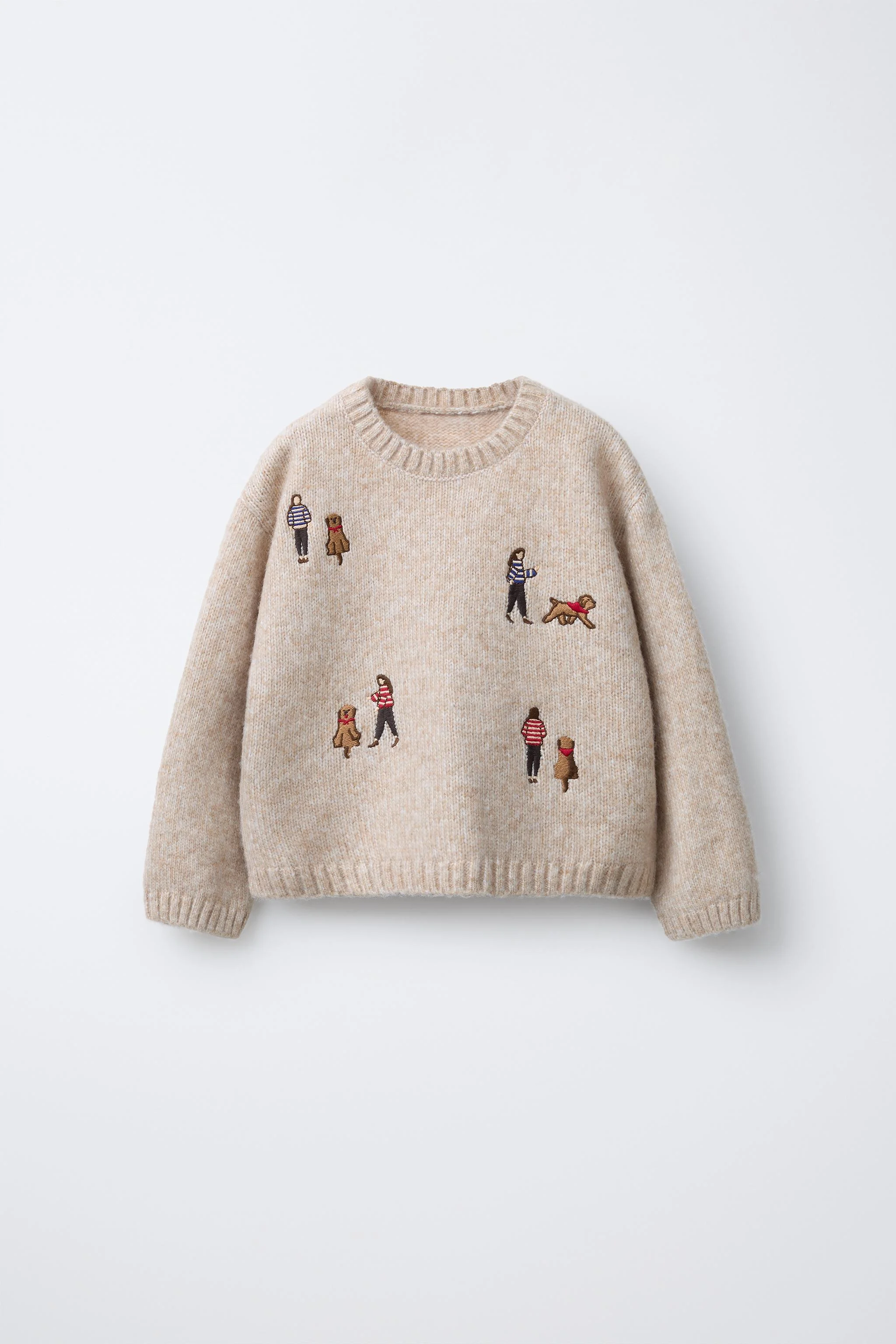 ژاکت بافتنی گلدوزی شده