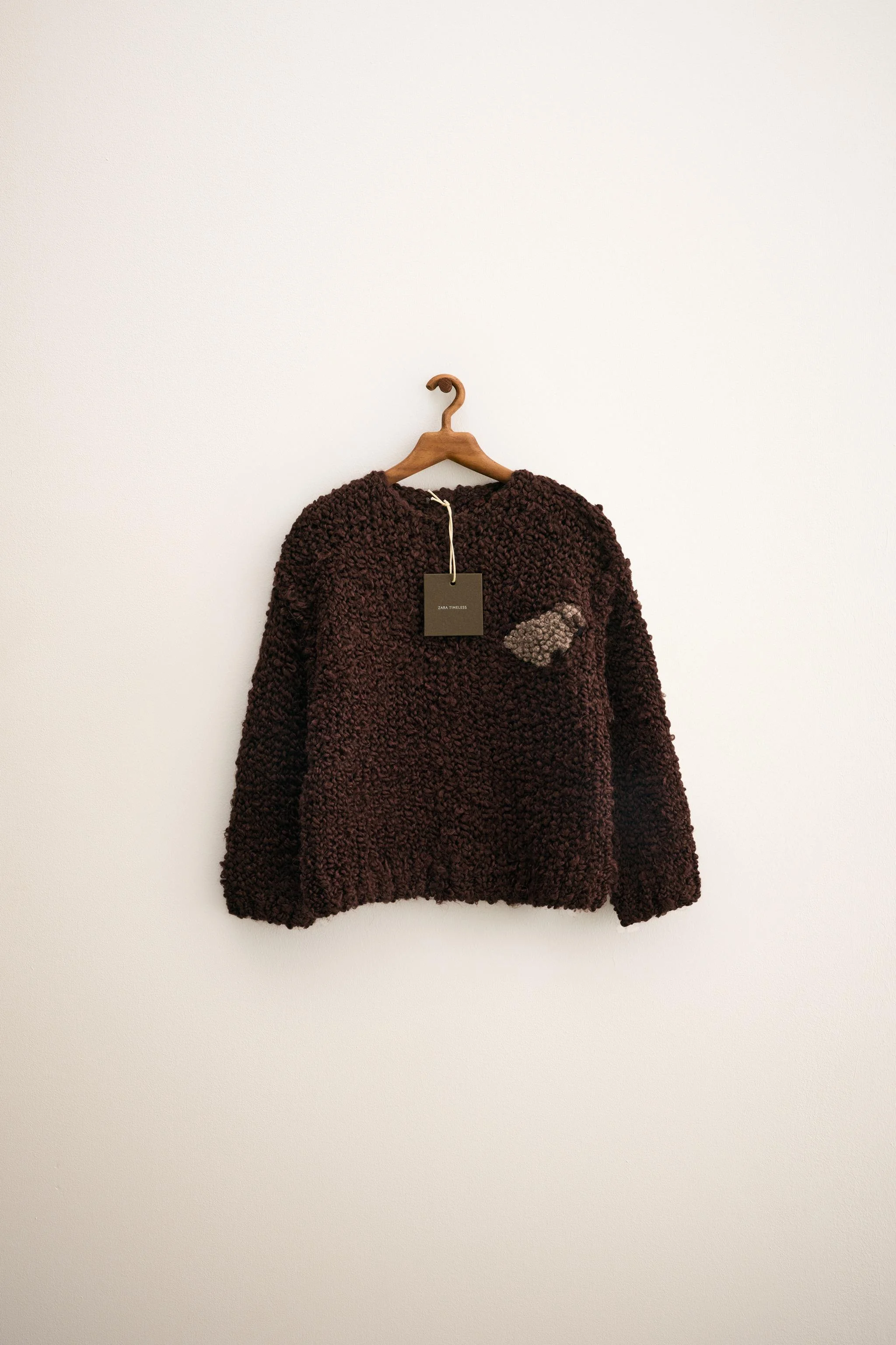 ZARA TIMELESS - پلیور بافتنی پشمی گلدوزی شده ZARA TIMELESS - پلیور بافتنی پشمی گلدوزی شده