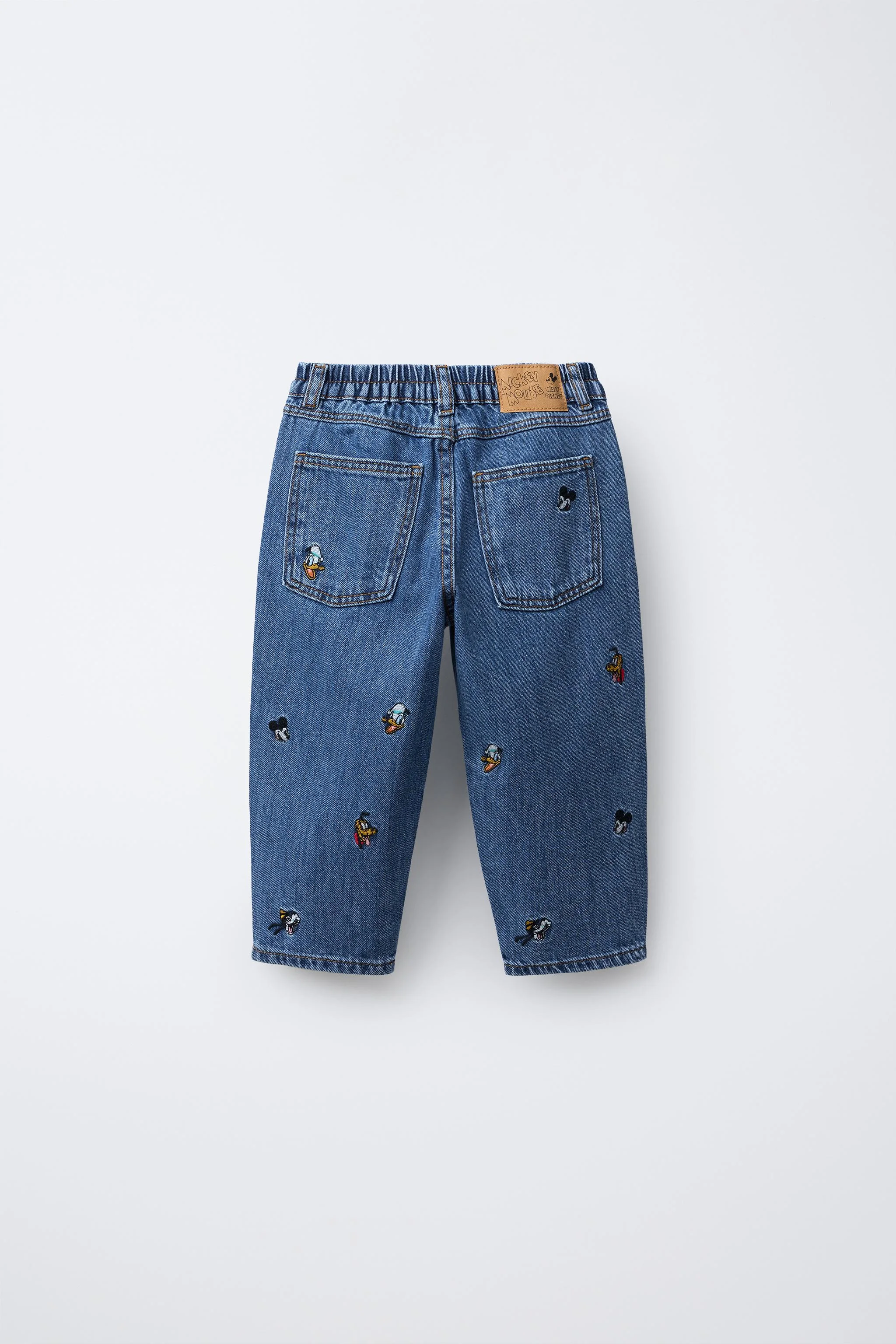شلوار جین گشاد با گلدوزی MICKEY MOUSE AND FRIENDS © DISNEY شلوار جین گشاد با گلدوزی MICKEY MOUSE AND FRIENDS © DISNEY