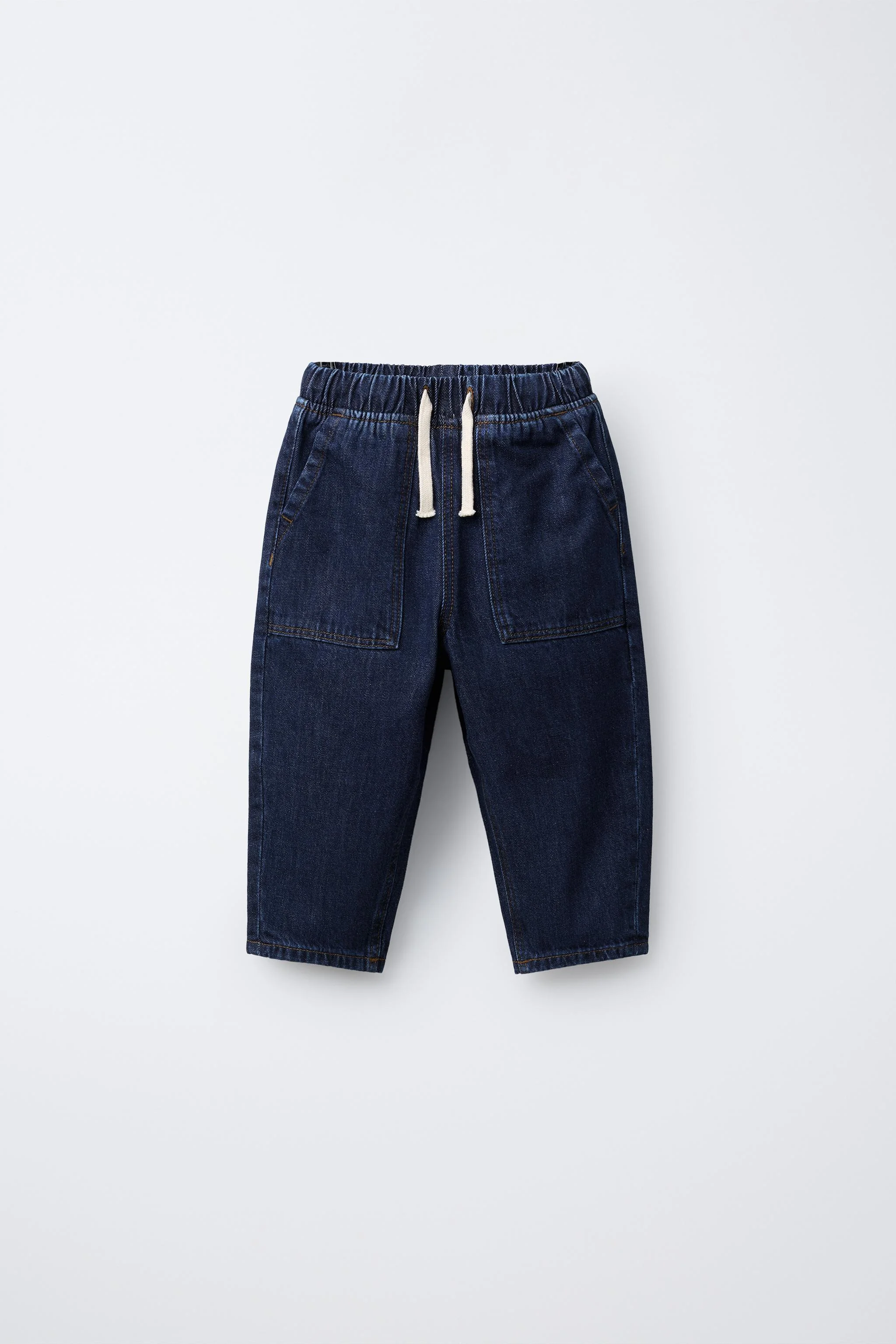 شلوار جین بگ با جیب