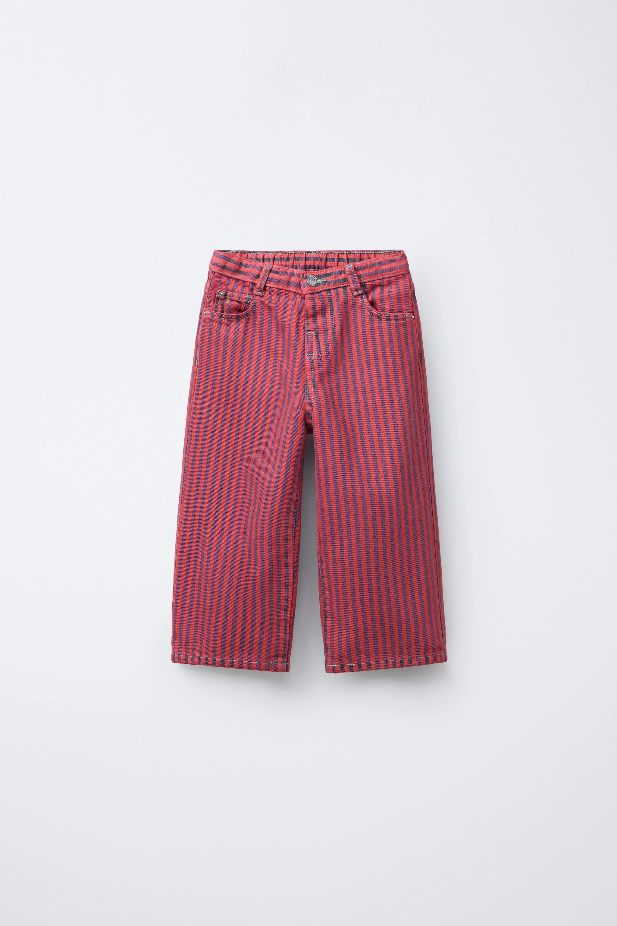 شلوارک راه راه تویل راسته شلوارک راه راه تویل راسته