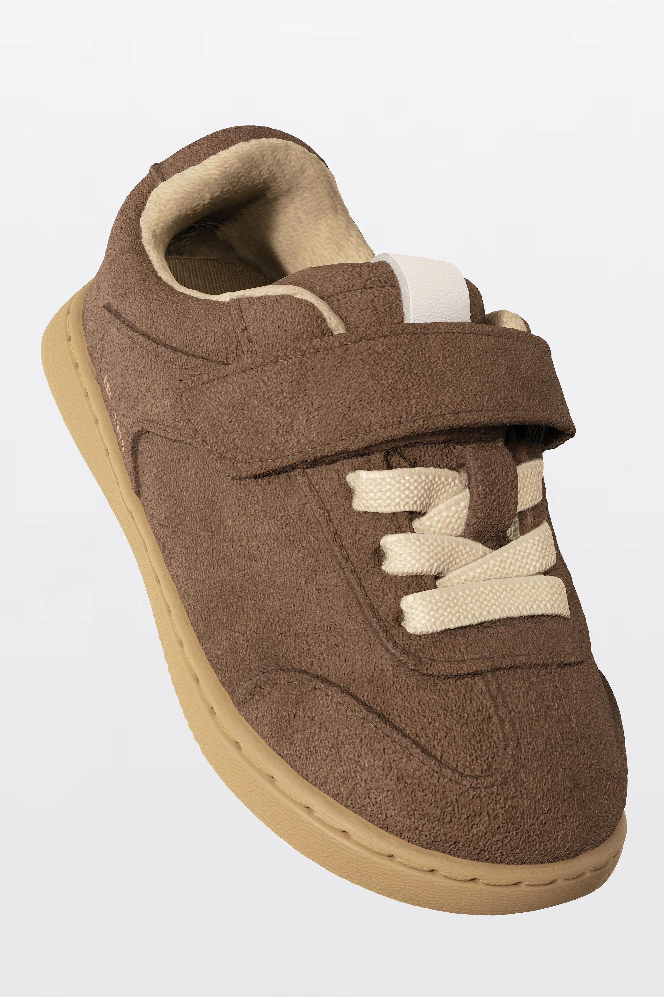 کفش‌های پارچه‌ای چرمی پا برهنه