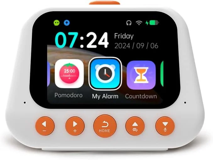 ربات جادویی زمان هوش مصنوعی برای کودکان - اسباب بازی سخنگوی تعاملی آموزشی مجهز به GPT | همراه یادگیری هوشمند با دستیار صوتی، آموزش زمان، قصه گویی و بازی ها | هدیه اسباب بازی STEM برای پسران و دختران ربات جادویی زمان هوش مصنوعی برای کودکان - اسباب بازی سخنگوی تعاملی آموزشی مجهز به GPT | همراه یادگیری هوشمند با دستیار صوتی، آموزش زمان، قصه گویی و بازی ها | هدیه اسباب بازی STEM برای پسران و دختران