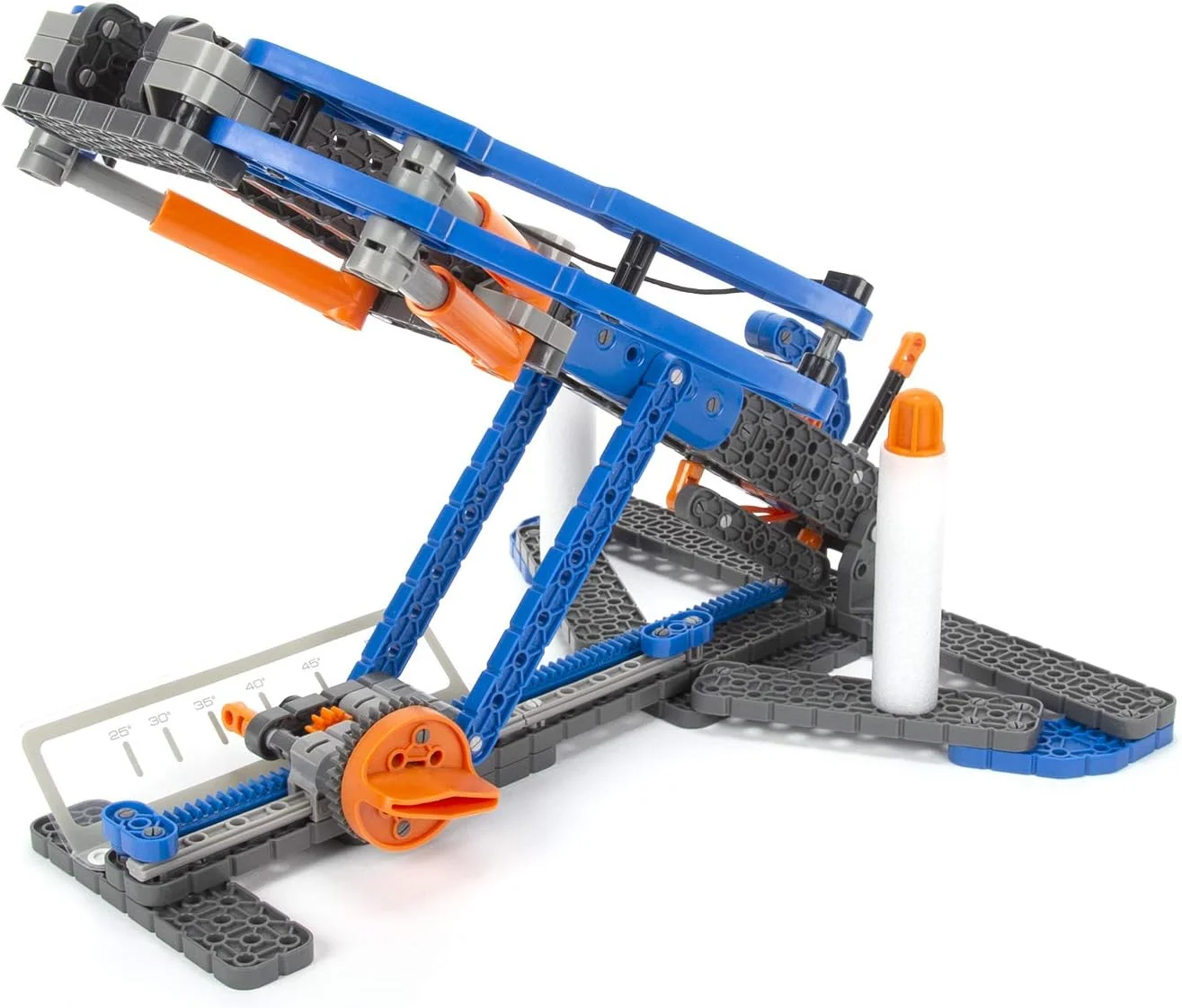 اسباب بازی آموزشی تیر و کمان VEX Robotics 2.0 هگزباگ، مناسب یادگیری STEM، اسباب بازی برای کودکان (آبی/نارنجی)