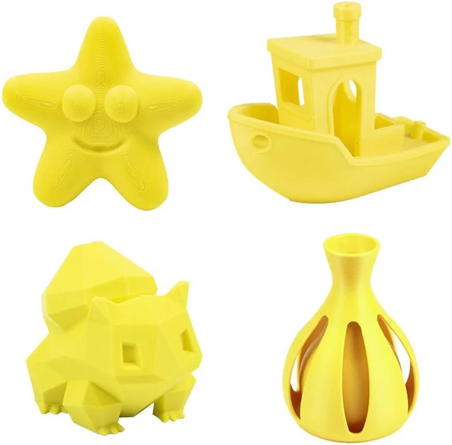 فیلامنت پرینتر سه بعدی PETG آی‌سان‌میت، دقت ابعادی +/-0.03mm، 1.75mm، قطر قرقره 197mm، عرض قرقره 65mm، قطر سوراخ توپی قرقره 57mm، 1 کیلوگرم (2.2 پوند)، زرد | PETG-زرد