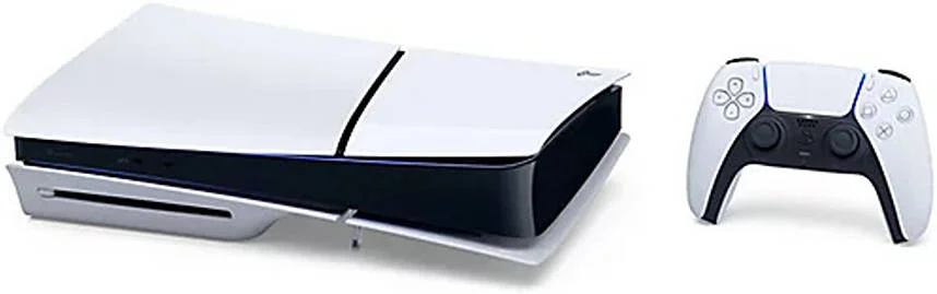 کنسول پلی استیشن 5 اسلیم سونی (پایه عمودی شامل نمی شود)، با دسته بازی، 1 ترابایت، SSD فوق العاده پرسرعت، بازی 4K-TV، 120 فریم در ثانیه با خروجی 120 هرتز، فناوری، سفید | PS5-Slim - تصویر 2 کنسول پلی استیشن 5 اسلیم سونی (پایه عمودی شامل نمی شود)، با دسته بازی، 1 ترابایت، SSD فوق العاده پرسرعت، بازی 4K-TV، 120 فریم در ثانیه با خروجی 120 هرتز، فناوری، سفید | PS5-Slim - تصویر 2