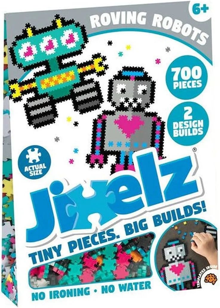 اسباب بازی پازلی 700 تکه روبات های سرگردان Fat Brain Toys - اسباب بازی های حسی برای نوزادان، رشد نوزاد و یادگیری اولیه، اسباب بازی هنری پیکسلی برای کودکان 6 سال به بالا اسباب بازی پازلی 700 تکه روبات های سرگردان Fat Brain Toys - اسباب بازی های حسی برای نوزادان، رشد نوزاد و یادگیری اولیه، اسباب بازی هنری پیکسلی برای کودکان 6 سال به بالا