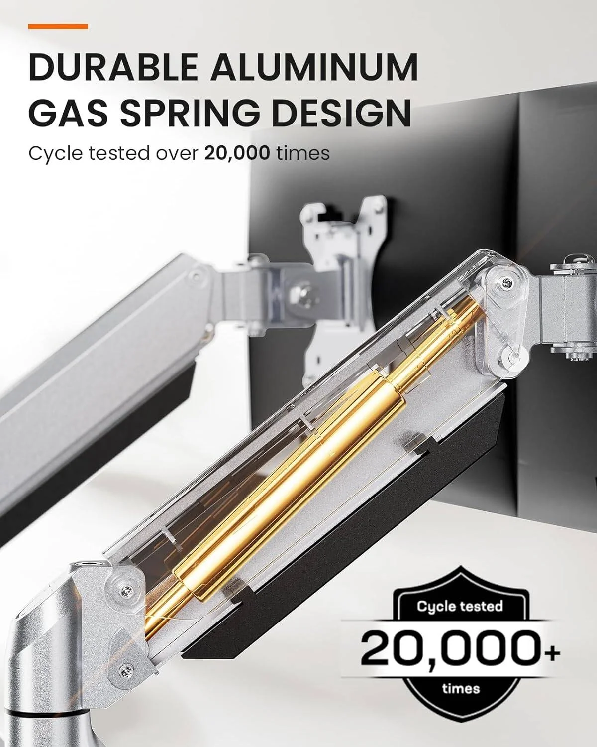 پایه مانیتور دوگانه Skill Tech برای نمایشگرهای 13-32 اینچی LCD/LED با فنّاوری حرکت کامل فنر گازی، بازوی مانیتور با قابلیت شیب 45 درجه، چرخش 180 درجه، چرخش 360 درجه، طراحی ارگونومیک، نصب گیره و سوراخ، VESA 100/75mm پایه مانیتور دوگانه Skill Tech برای نمایشگرهای 13-32 اینچی LCD/LED با فنّاوری حرکت کامل فنر گازی، بازوی مانیتور با قابلیت شیب 45 درجه، چرخش 180 درجه، چرخش 360 درجه، طراحی ارگونومیک، نصب گیره و سوراخ، VESA 100/75mm