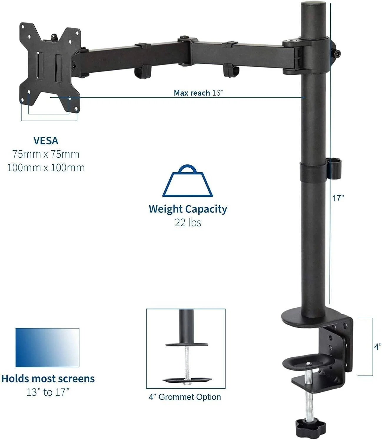 پایه رومیزی مانیتور تکی و دوتایی Skill Tech برای نمایشگر سه گانه، مقاوم و کاملا قابل تنظیم، مناسب برای 3 صفحه نمایش تا 27 اینچ، بسته کامل پایه رومیزی مانیتور تکی و دوتایی Skill Tech برای نمایشگر سه گانه، مقاوم و کاملا قابل تنظیم، مناسب برای 3 صفحه نمایش تا 27 اینچ، بسته کامل
