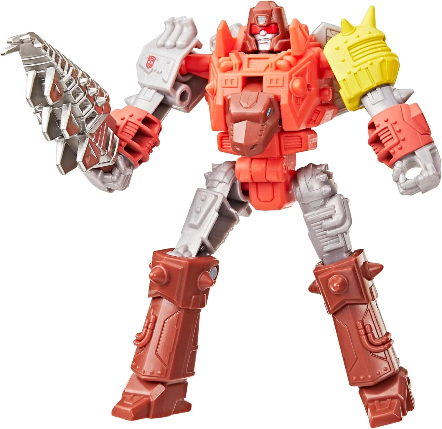 فیگور اکشن 10 سانتی‌متری تغییر شکل‌دهنده دینوت اسنارل سایبرورلد، تغییر سریع به حالت دایناسور، اسباب‌بازی ربات برای پسران و دختران 6 سال به بالا