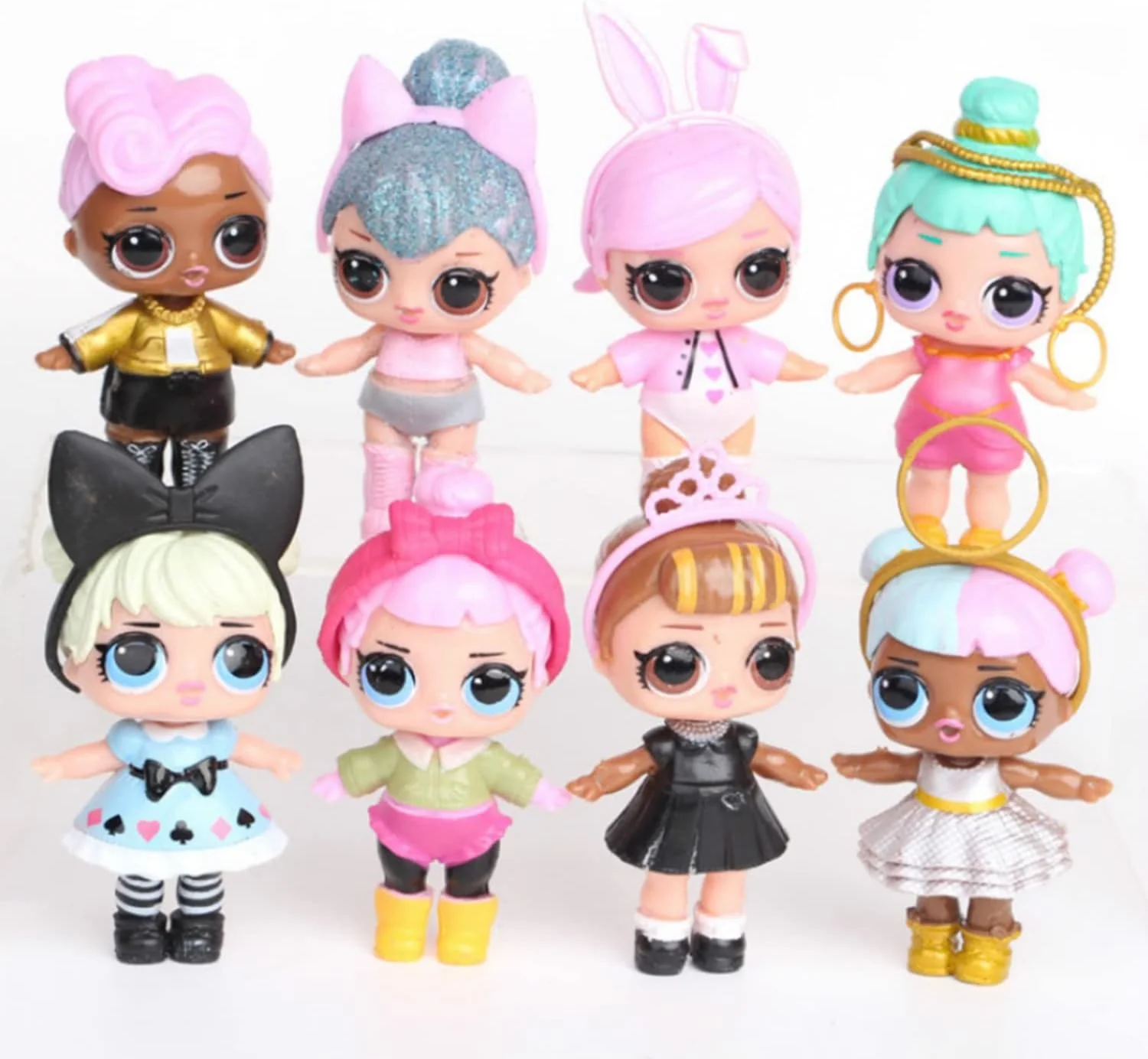 ست 8 عددی فیگورهای عروسکی سورپرایزی اسکیدو