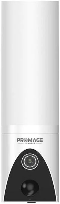 دوربین فضای باز پرومِیج کانکت فلایت 5T، رزولوشن 3 مگاپیکسل 2K Ultra HD، چرخش افقی، ضد آب و هوا IP65، دید در شب رنگی، تشخیص حرکت، Wi-Fi، ذخیره سازی TF/Cloud، سفید | Flight 5T