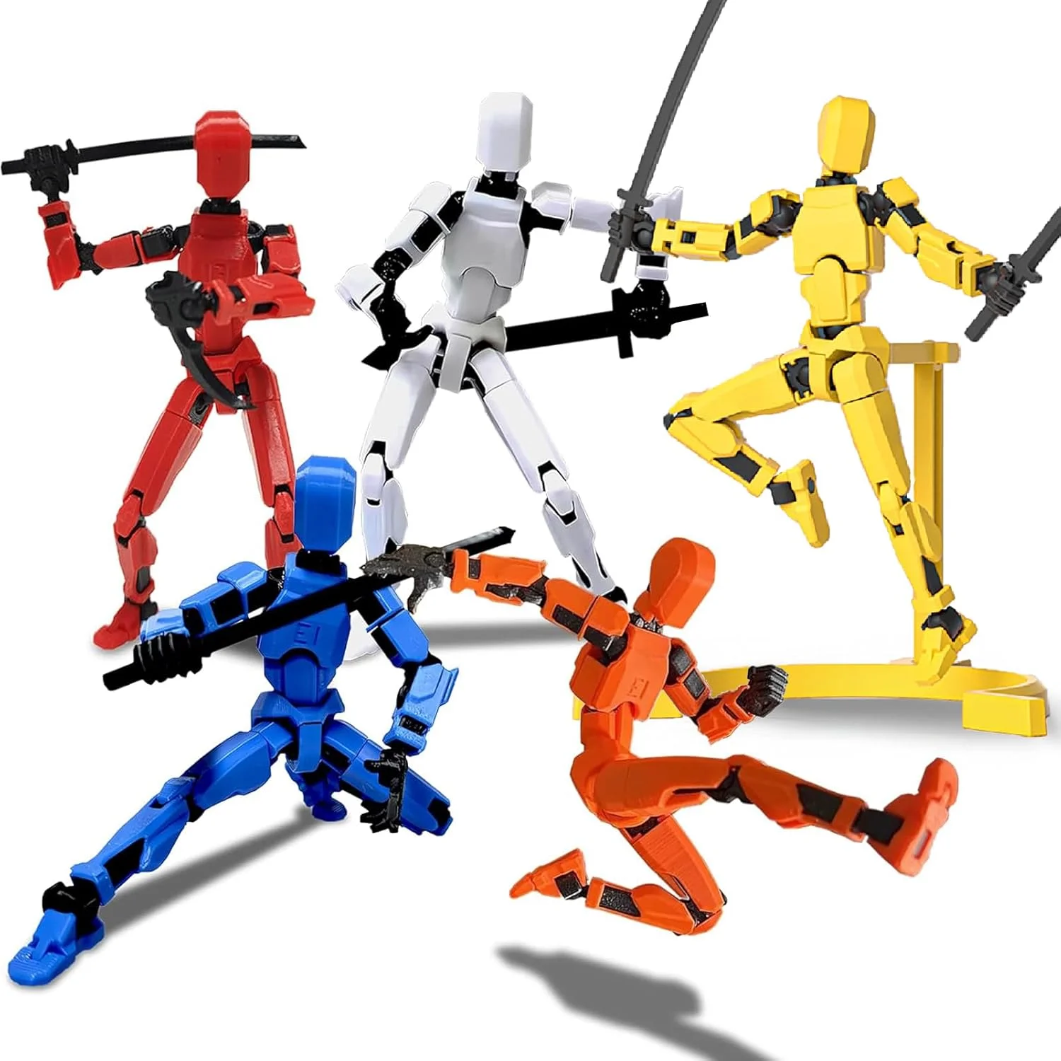 فیگور اکشن مون‌من تایتان ۱۳، فیگور اکشن چاپ سه بعدی، ربات متحرک چند مفصلی، اسباب بازی مانکن سه بعدی، اسباب بازی متحرک مکانیکی تمام بدن، لوازم جانبی متعدد، دکور میز (۵ رنگ)