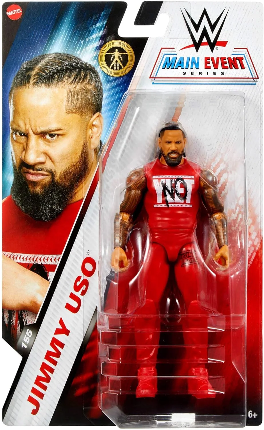 فیگور جیمی اوسو از سری مسابقات اصلی WWE متل