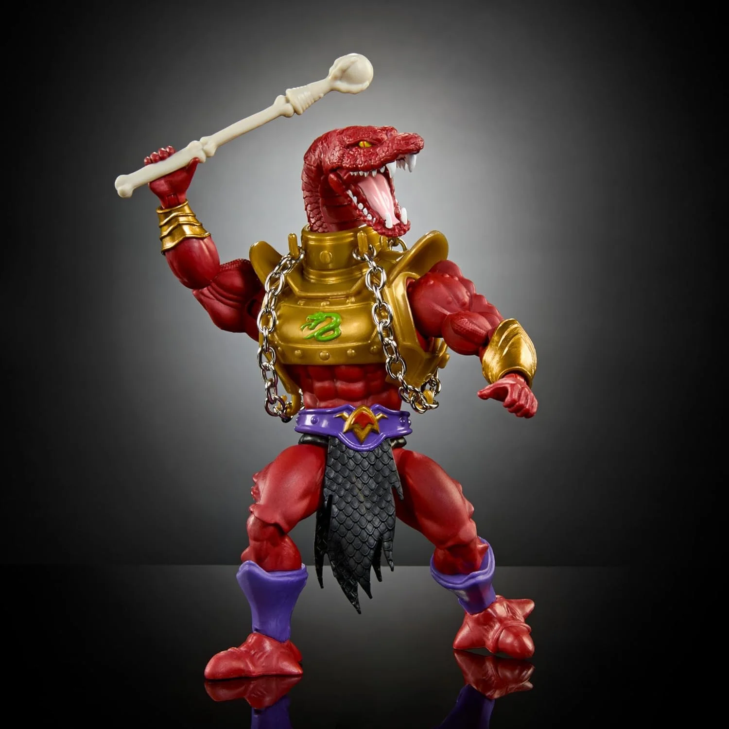 فیگور اکشن کلکسیونی وایپور Masters of the Universe Origins، اسباب بازی 5.5 اینچی مردان مار شرور Motu با 16 مفصل متحرک و لوازم جانبی
