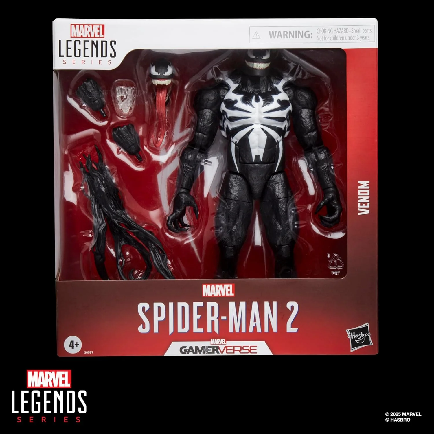 فیگور اکشن ونوم سری مارول Legends، الهام گرفته از بازی ویدیویی Spider-Man 2، کلکسیونی با مقیاس 6 اینچ