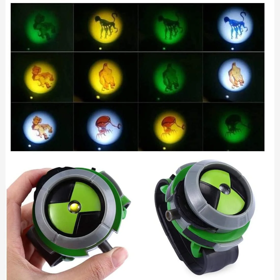 اسباب بازی ساعت بن تن، ساعت Omnitrix بن تن برای کودکان، ساعت پروژکتور بیگانه نهایی بن تن، اسباب بازی های اکشن، هدیه تولد