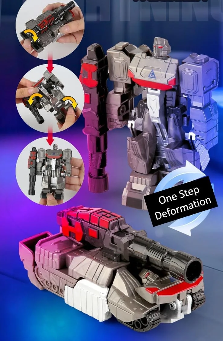 اسباب بازی های تغییر شکل دهنده هالایایا، آپتیموس پرایم و بامبلبی، 6 در 1، ربات های تغییر شکل دهنده، ماشین اسباب بازی برای هدیه تولد و کریسمس کودکان
