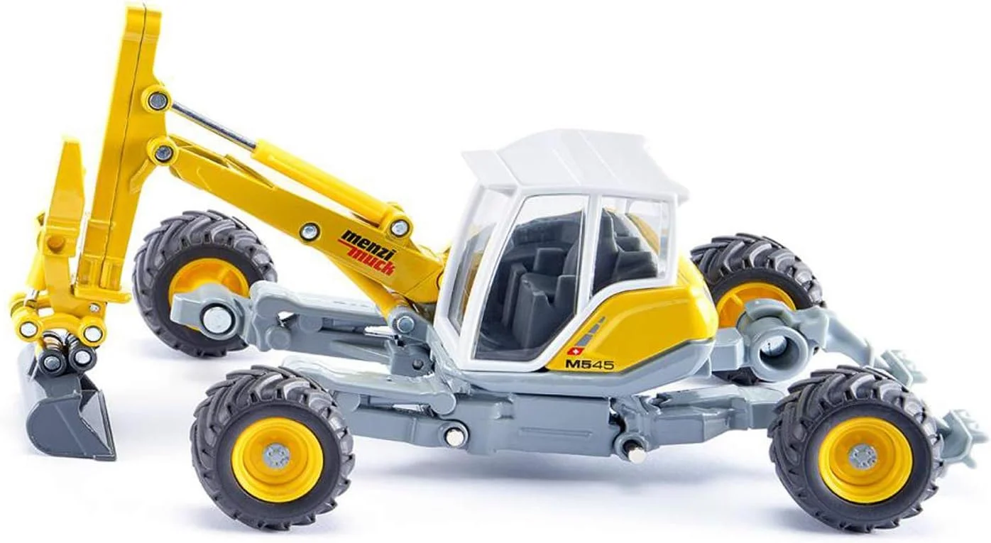SIKU 3548 بیل مکانیکی عنکبوتی Menzi Muck، زرد