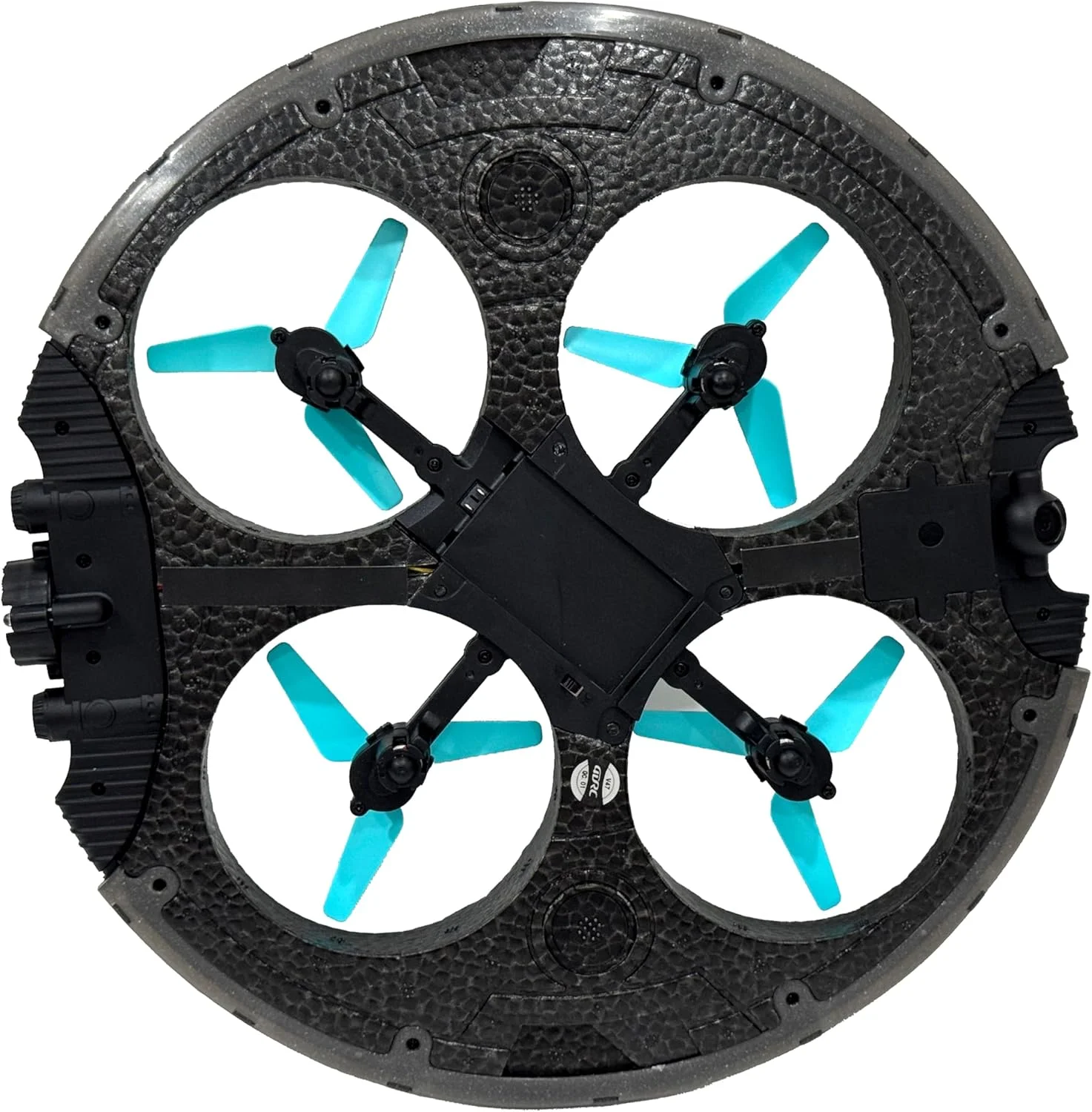 کوادکوپتر کنترلی ایروبلیز Drone 4D-V47 2.4G با چراغ، سیستم اجتناب از موانع چهار طرفه، حفظ ارتفاع فشار هوا و حالت بدون سر، مناسب برای 8 سال به بالا (698197)