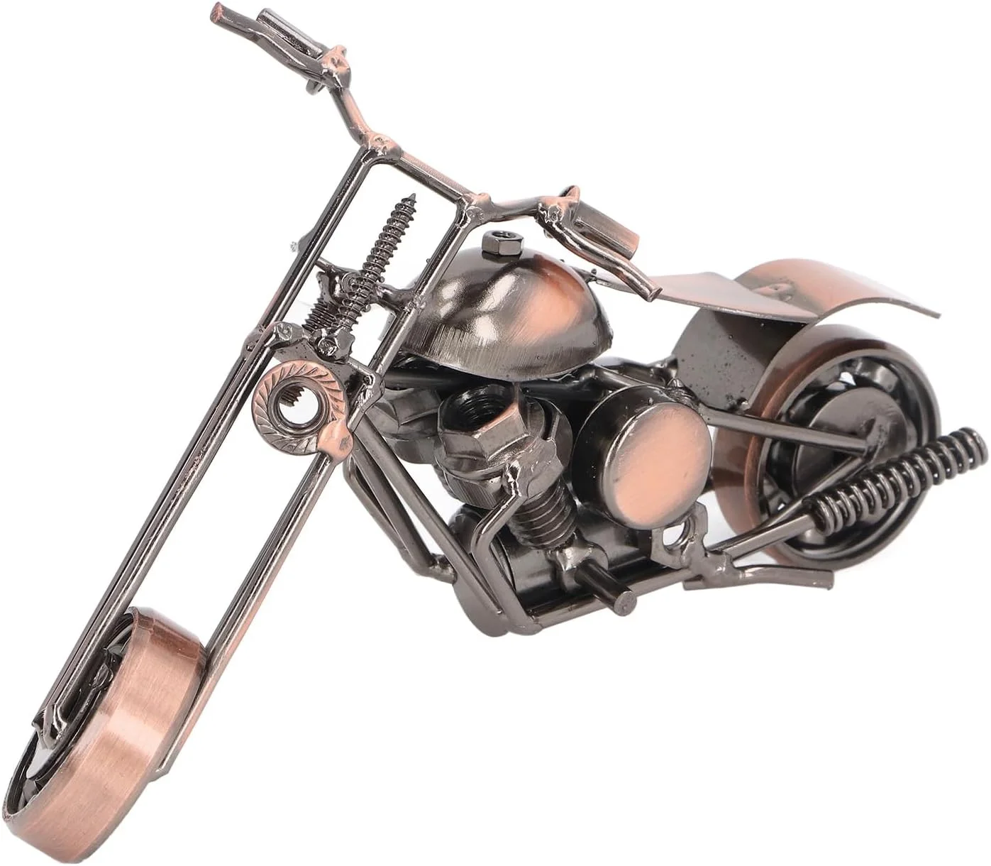 مدل موتور سیکلت قدیمی، اسباب بازی موتور سیکلت آهنی قدیمی شخصی سازی شده، ایده آل برای دکوراسیون اتاق خواب
