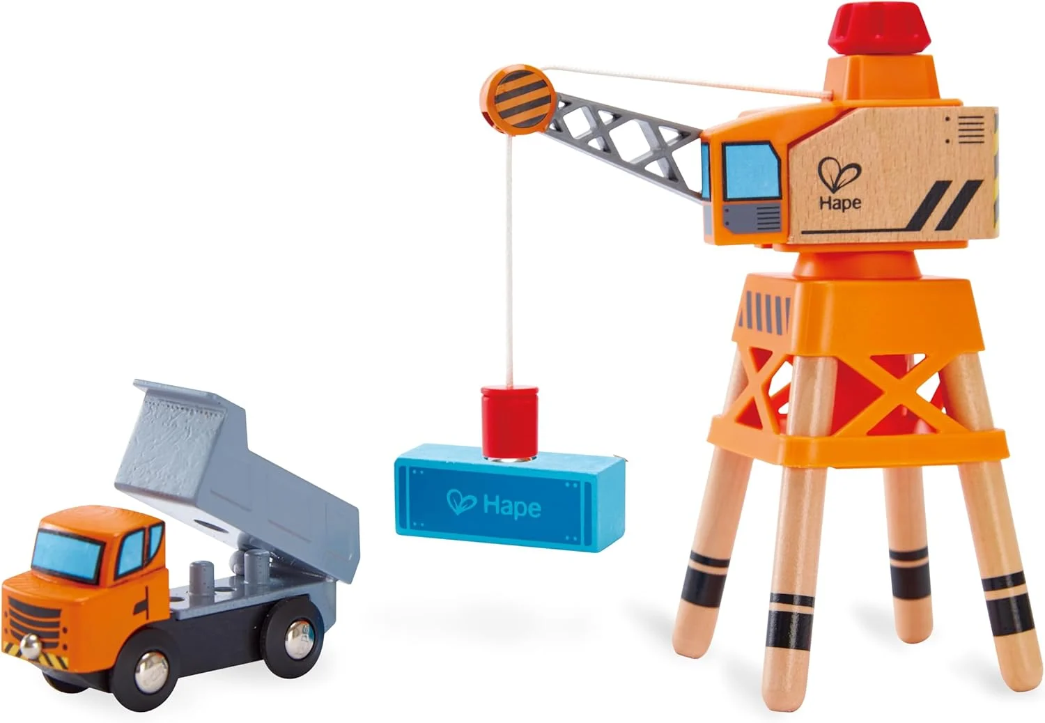 جرثقیل بزرگ Hape E3715 - لوازم جانبی مسیر قطار چوبی