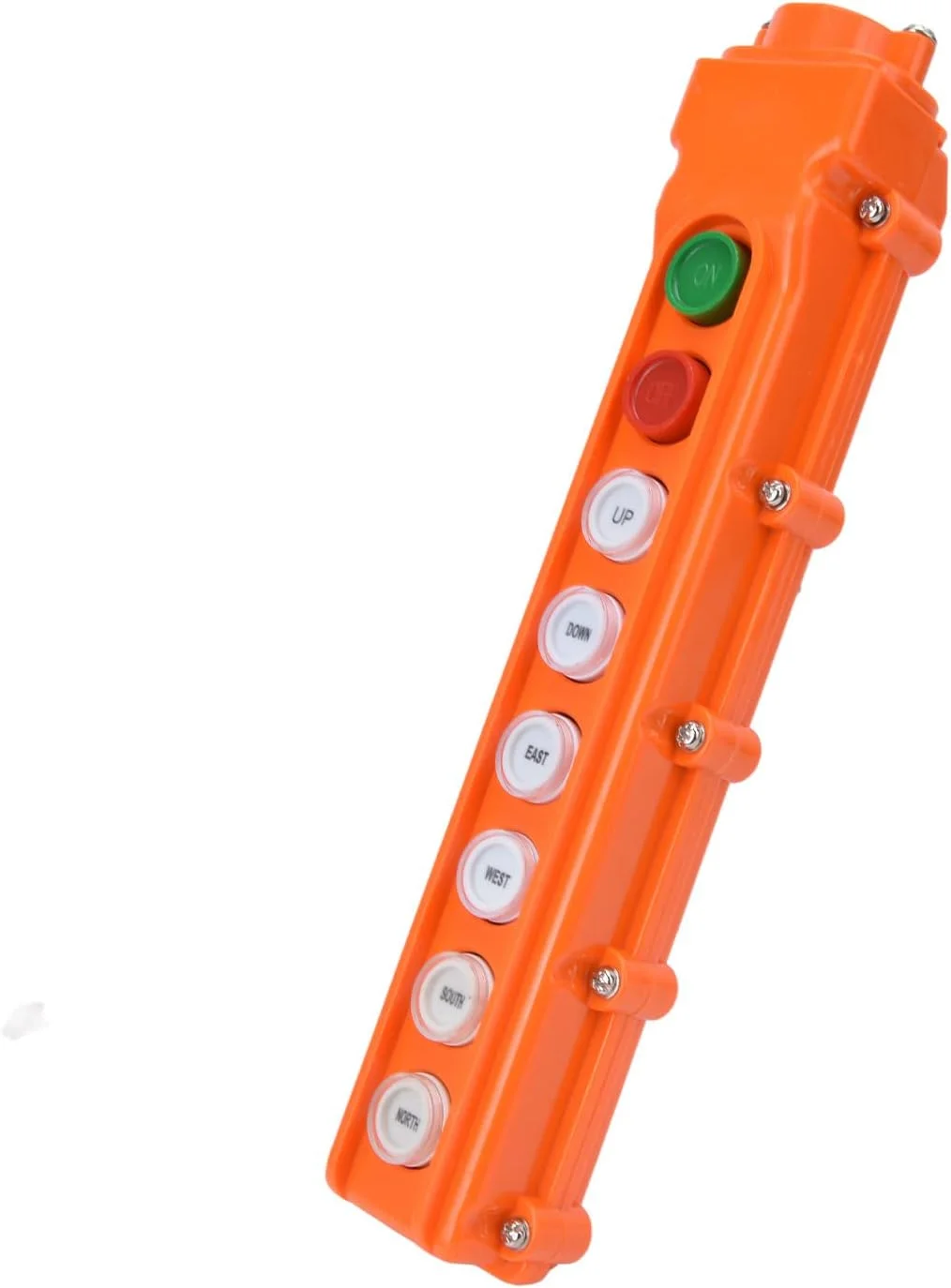 کنترل از راه دور جرثقیل Fafeicy، دکمه کنترل جرثقیل جعبه دکمه ای سوئیچ جعبه فشاری ضد باران 220 ولت / 500 ولت COB-63A