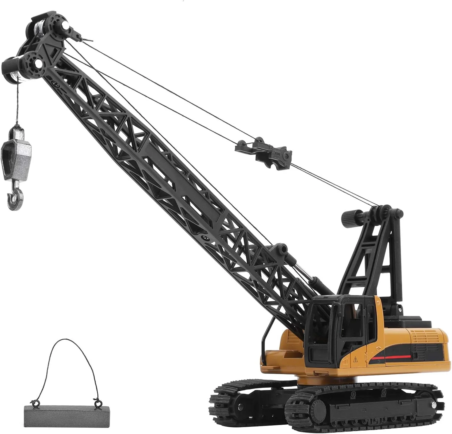 مدل جرثقیل مهندسی آلیاژی Domary، اسباب بازی بادوام مدل 50 خزنده با مسیر لاستیکی برای کودکان 8 سال به بالا، تشویق علاقه با پتانسیل، تقویت هوش هیجانی و شناختی